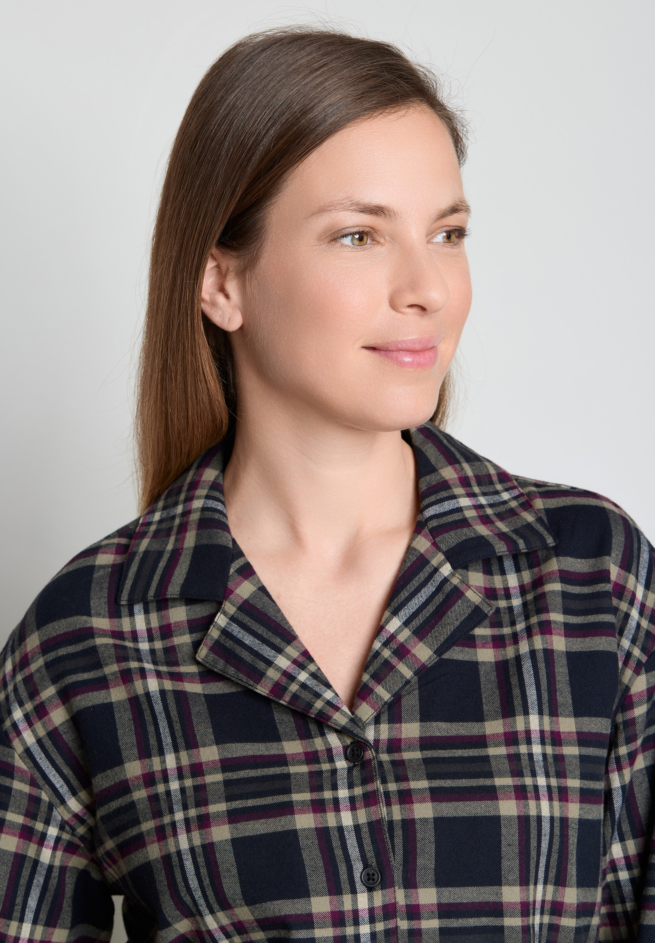 JOOP! Pyjamaoberteil »Alpine Mix & Match (woven cotton)« bequeme Passform, mit Langarm, alpiner Stil, für Homewear geeignet