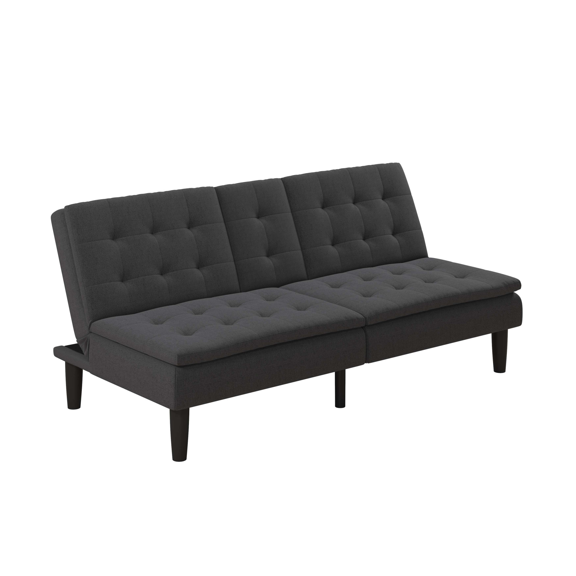 Dorel Home Schlafsofa »MAINE, Kinosofa mit Relax- und Bettfunktion, 2 Getränkehalter,«, Liegefläche 190 x 110 cm, Webstoff und Kunstleder