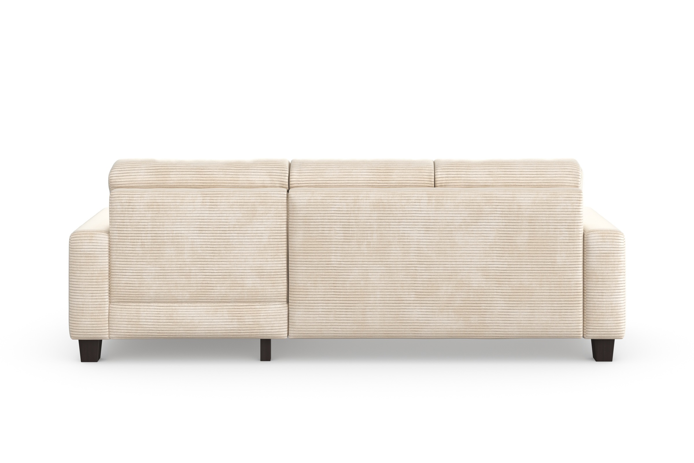 Home affaire Ecksofa »Summer L-Form«, mit Recamiere, mit oder ohne Bettfunktion und Bettkasten, Cord-Bezug