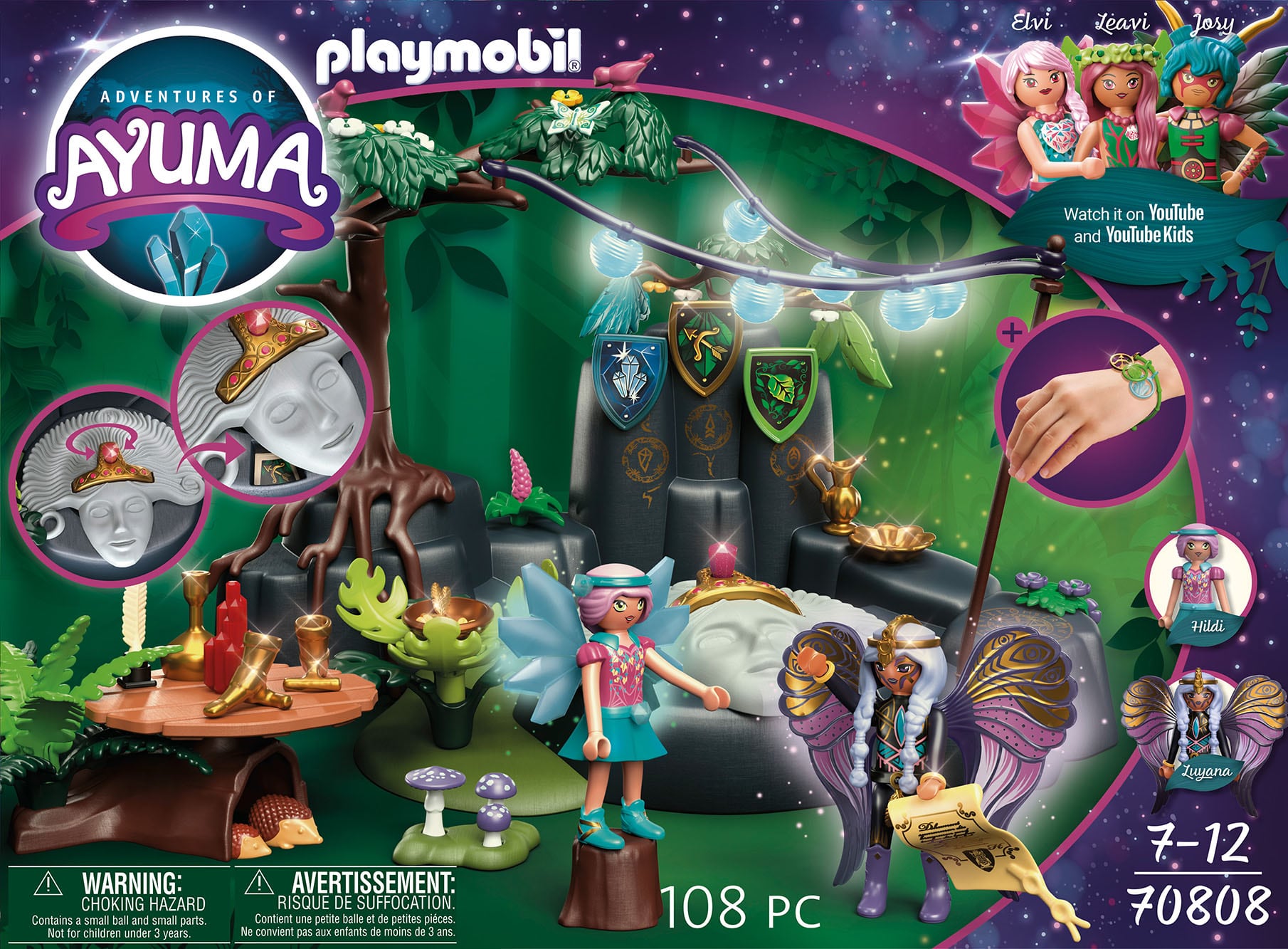 Playmobil® Konstruktions-Spielset »Frühlingszeremonie (70808) Adventures of Ayuma«, (107 St.), Made in Germany