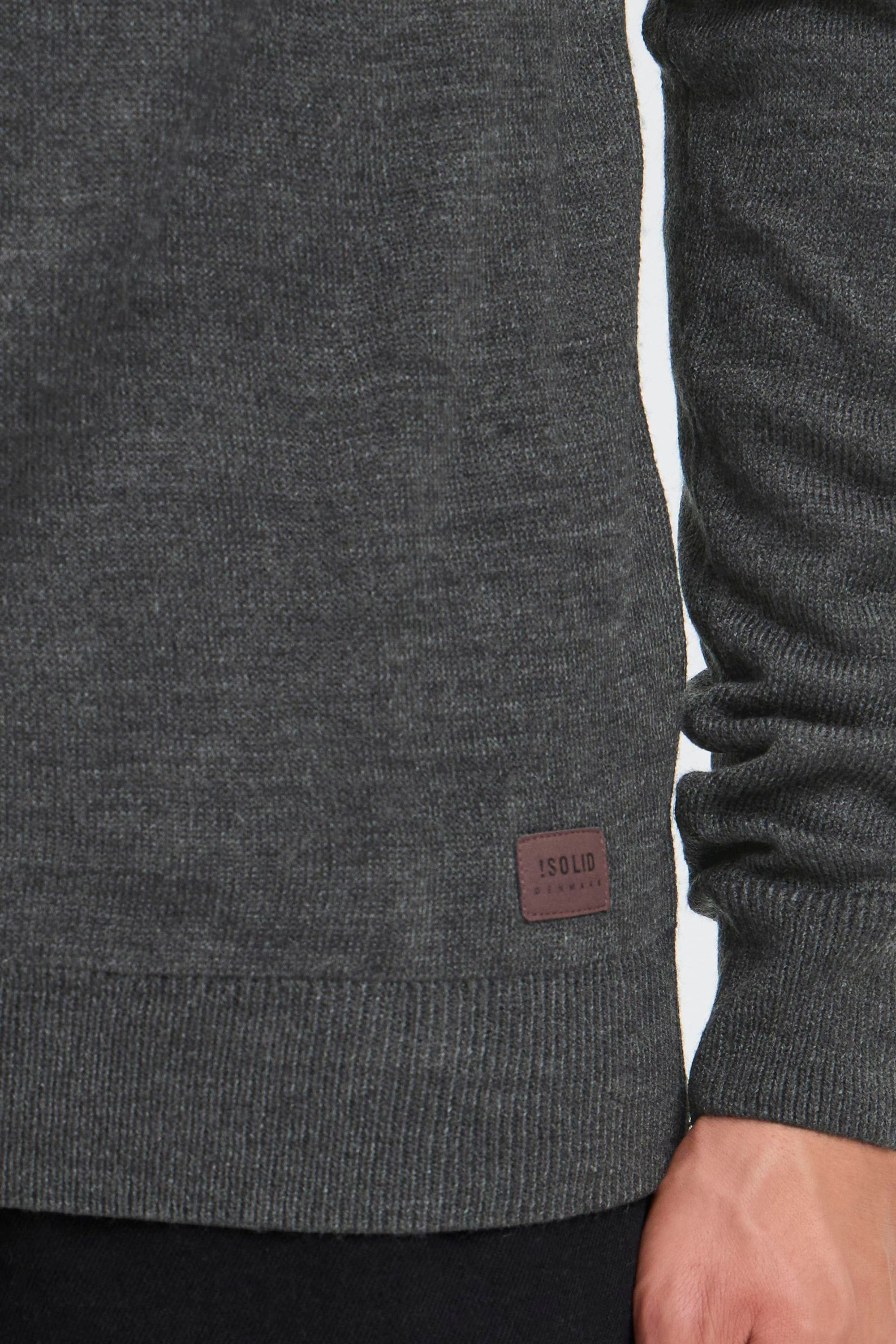 !Solid Strickfleece-Pullover »Strickpullover SDELLIS«