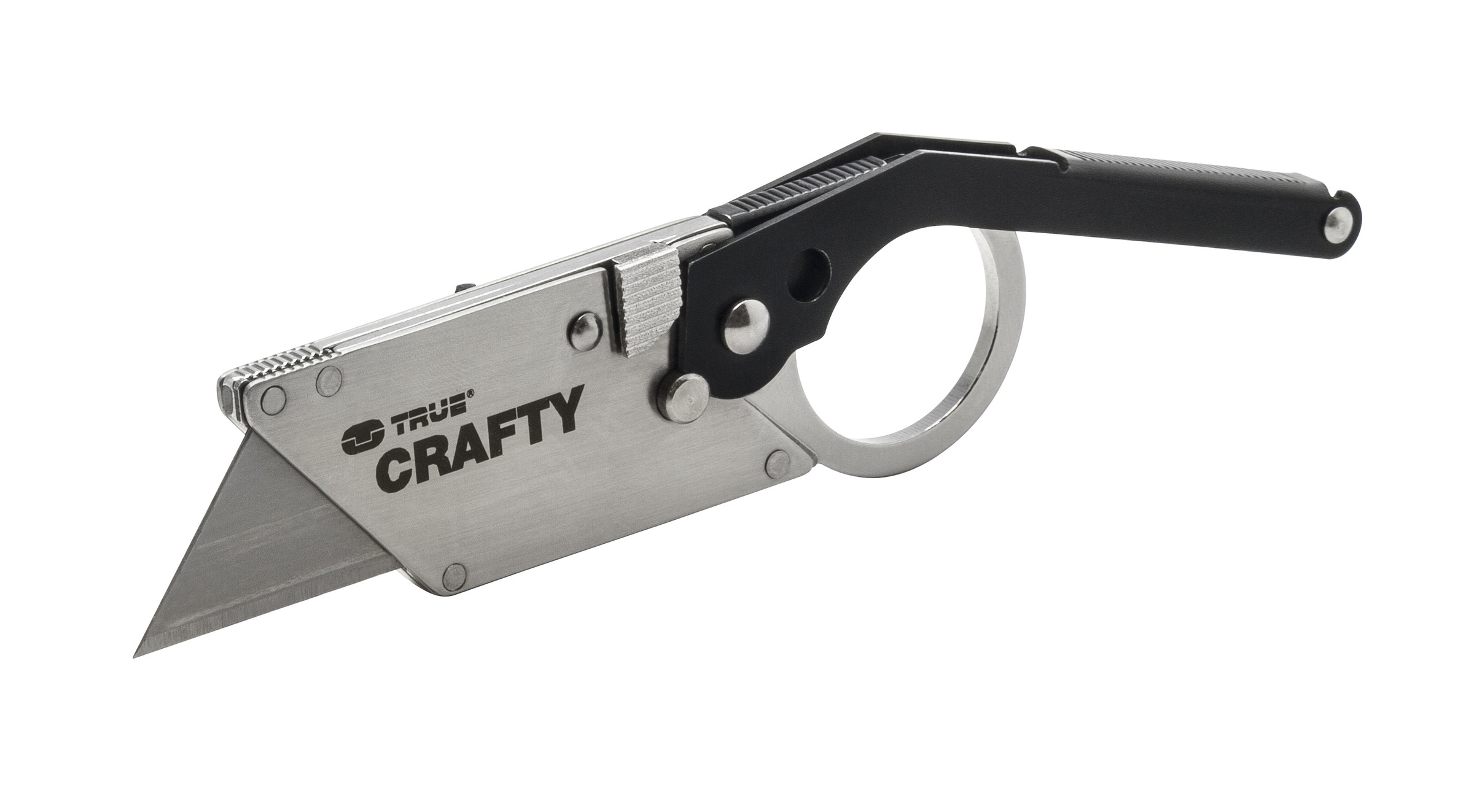 TRUE Multitool »CRAFTY«, gefederter Clip, inkl. Ersatzklingen