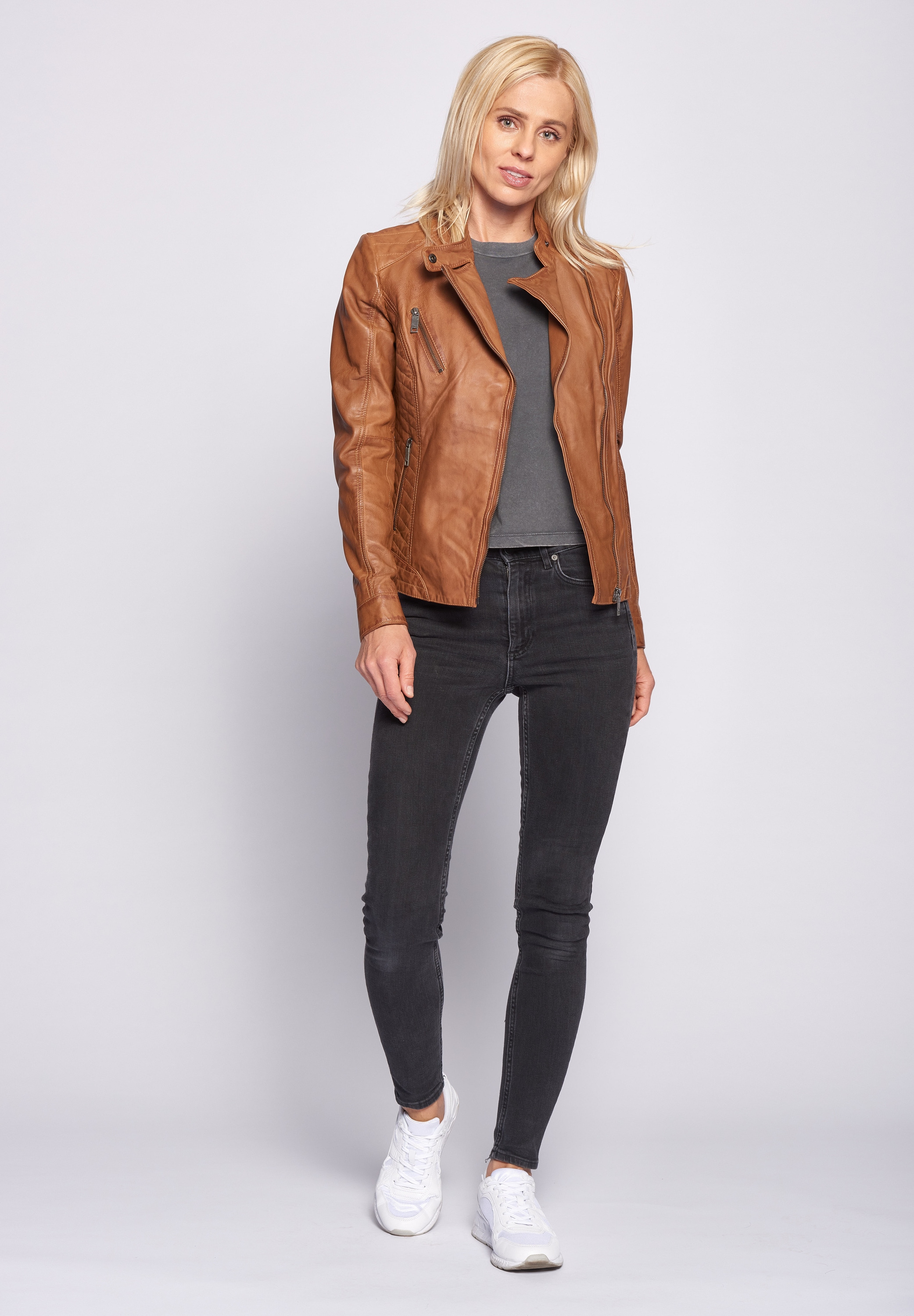 Maze Lederjacke »Lederjacke Sally«