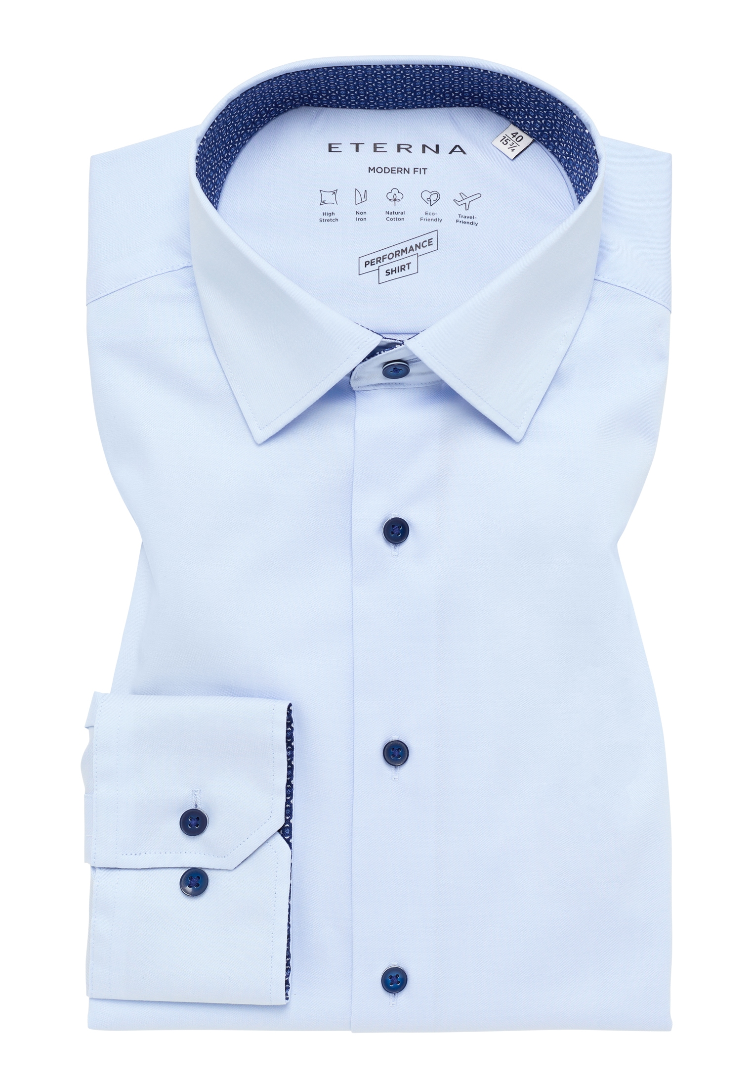 Eterna Langarmhemd »MODERN FIT«