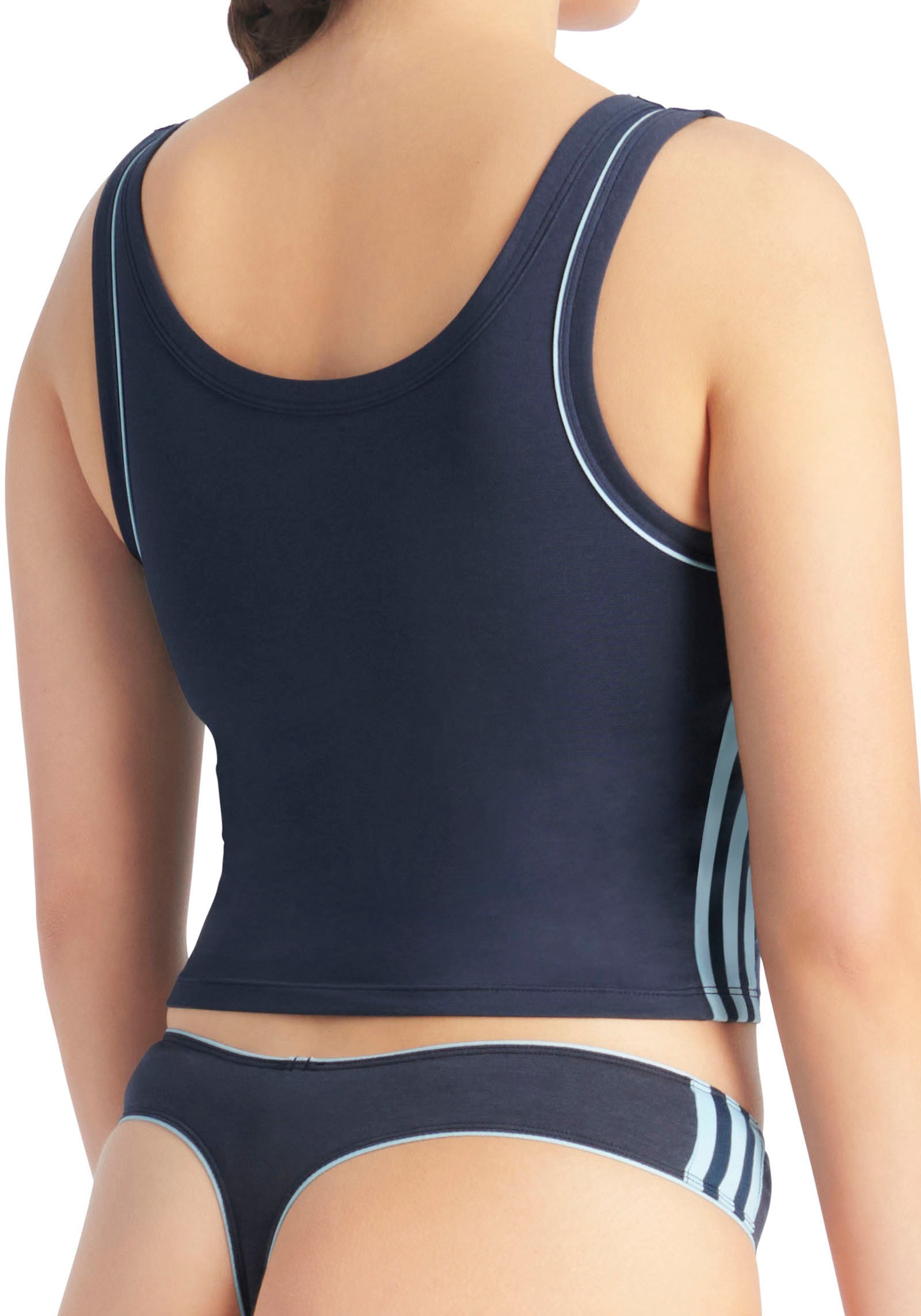 adidas Originals Crop-Top »Comfort Flex Cotton« atmungsaktiv, sportlich, Baumwollmix, Rundhals-Ausschnitt