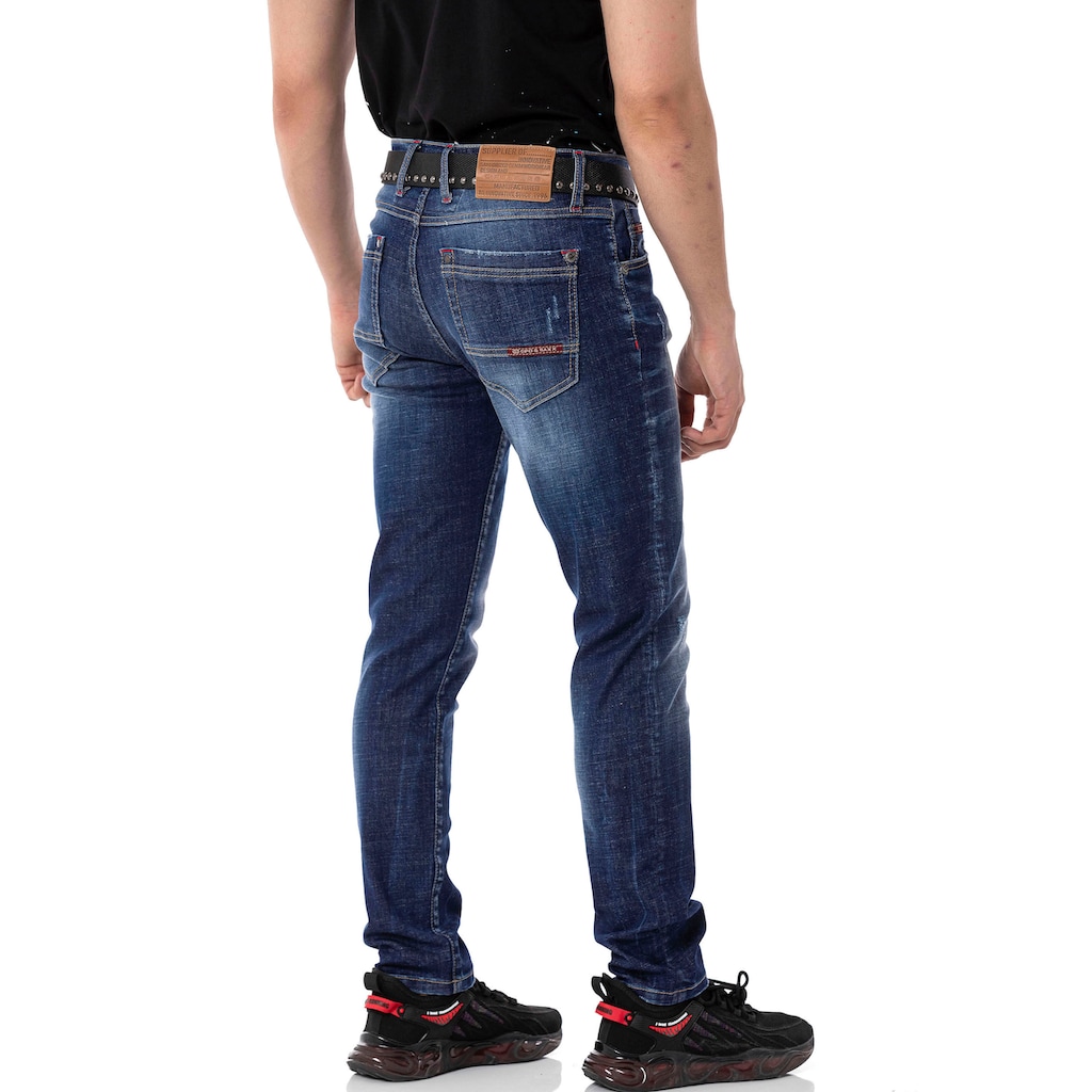 Cipo & Baxx Straight-Jeans