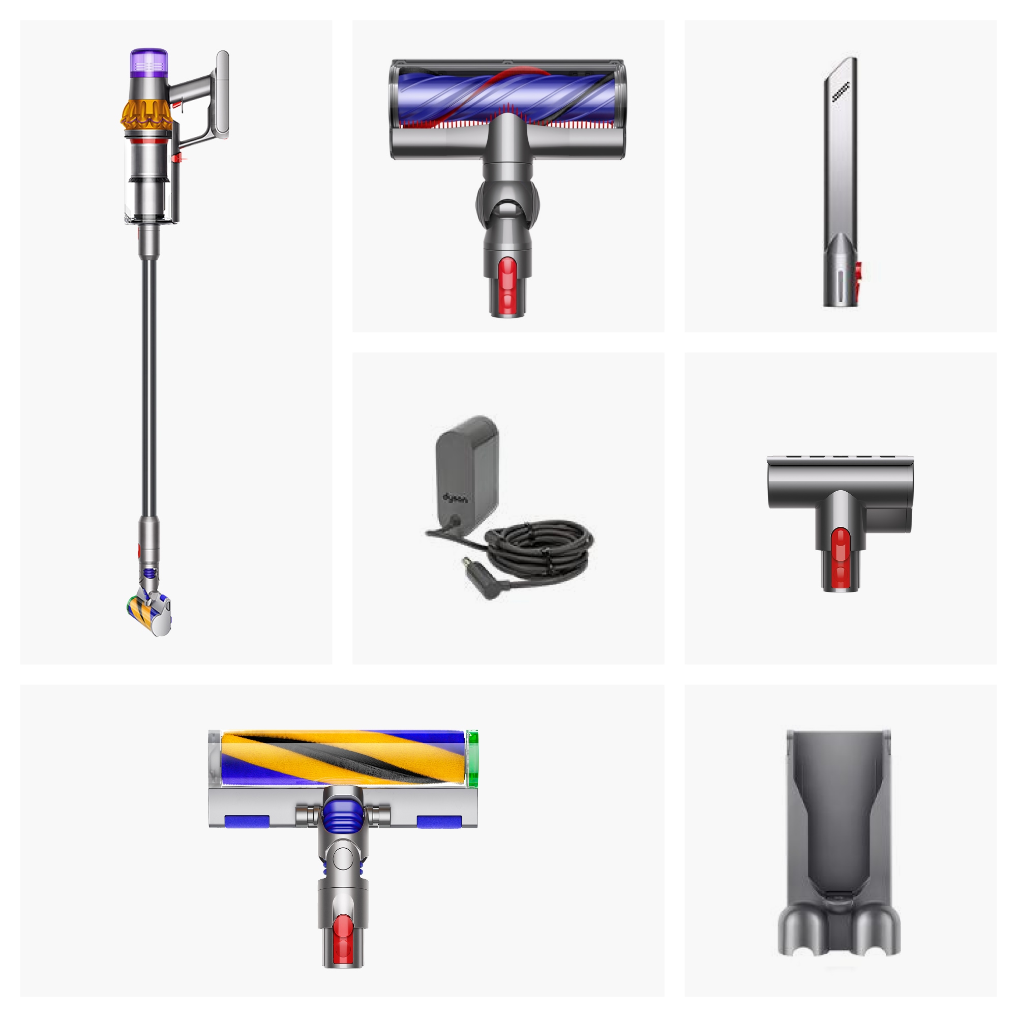 DYSON Akku-Hand-und Stielstaubsauger »V12™ Detect Slim Absolute« Macht unsichtbaren Staub sichtbar – für eine gründlichere Reinigung.