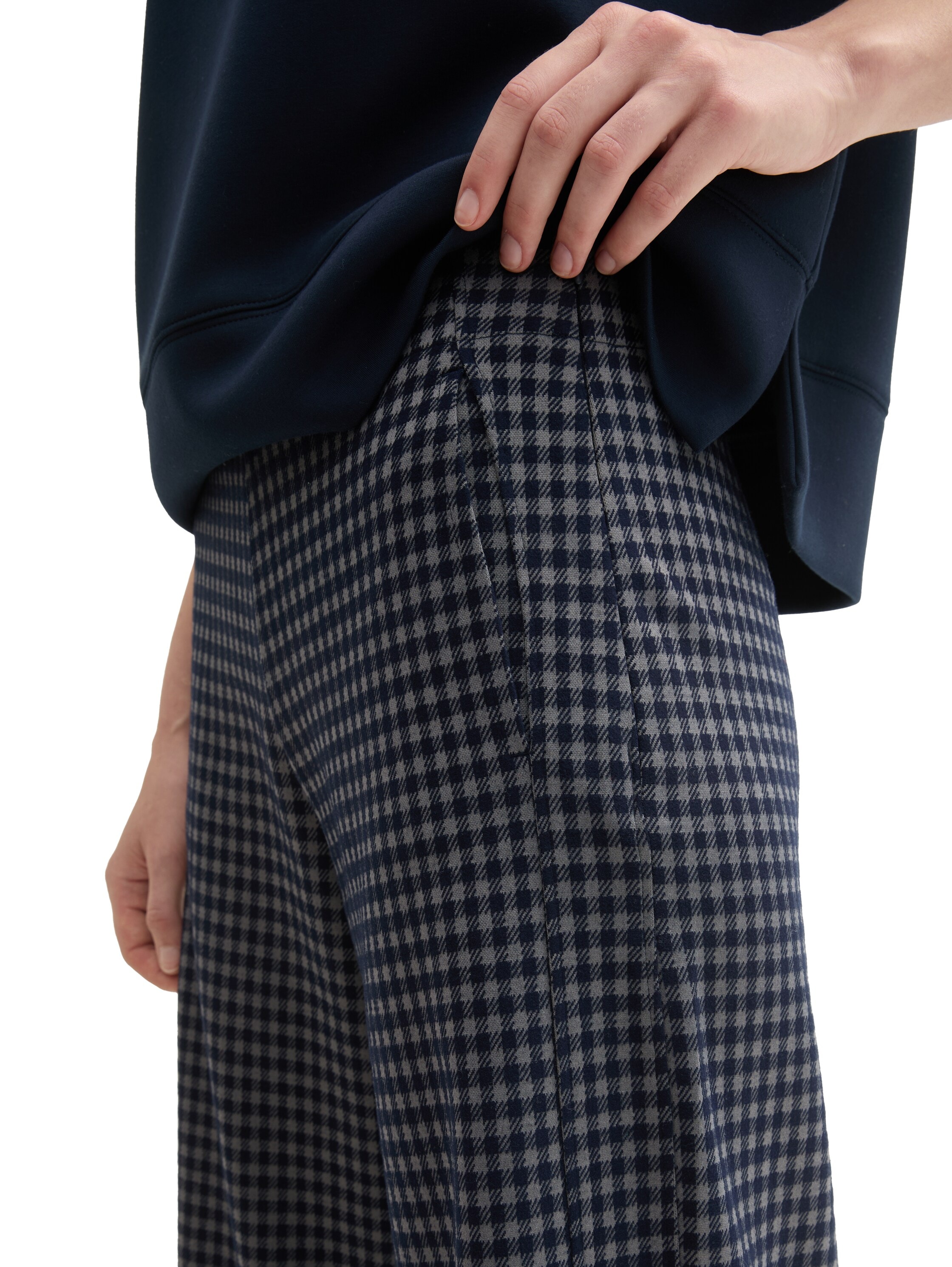 TOM TAILOR Culotte, mit Karo Muster