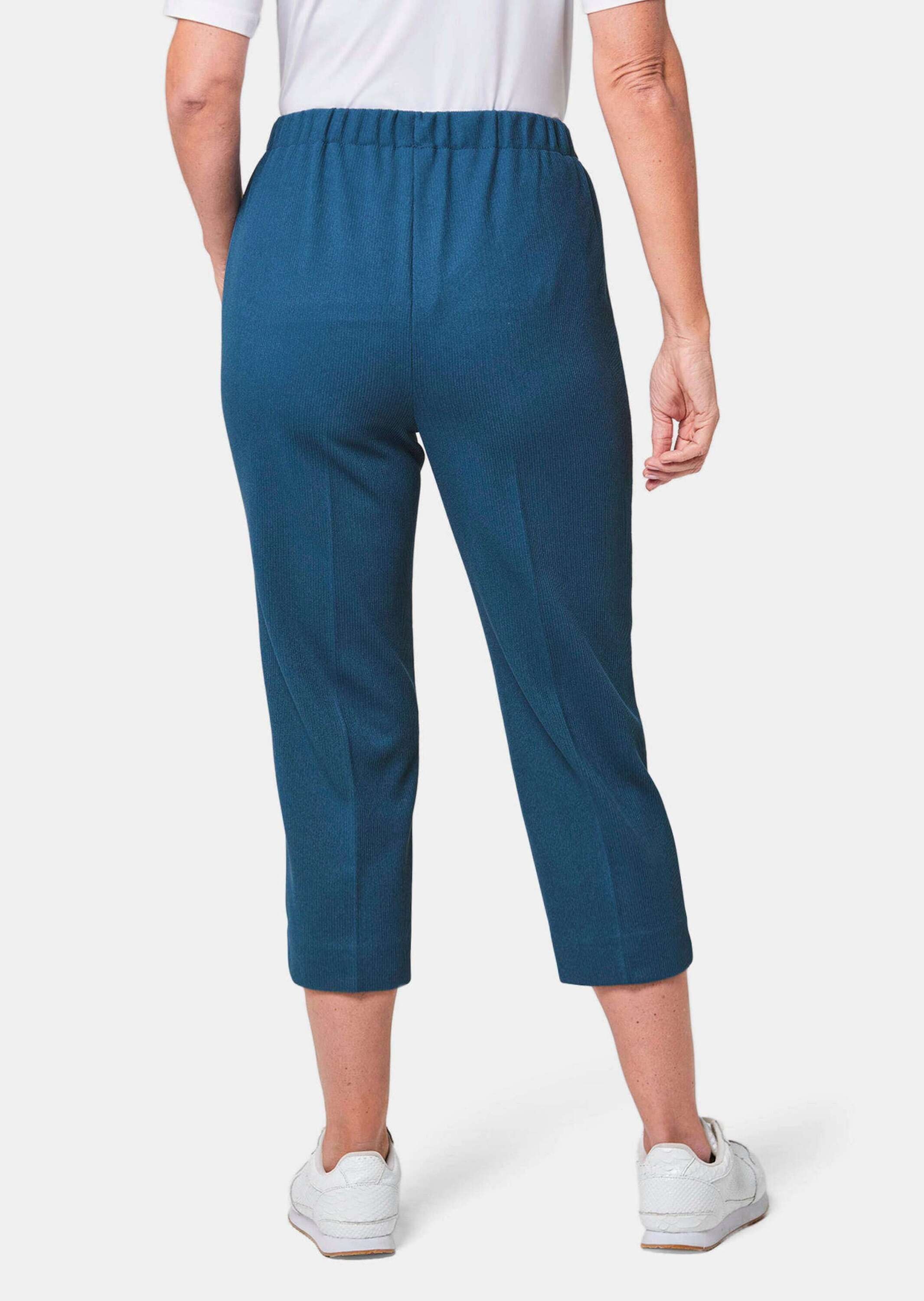 GOLDNER Caprihose »Trageangenehme 7/8-Rippenhose«