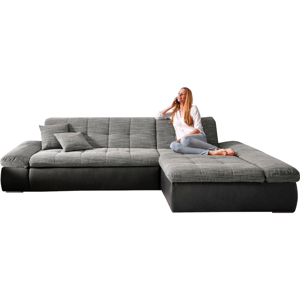 DOMO collection Ecksofa »Moric Schlafsofa B/T/H 300/172/80 cm, viele Bezugsarten, auch in Cord«