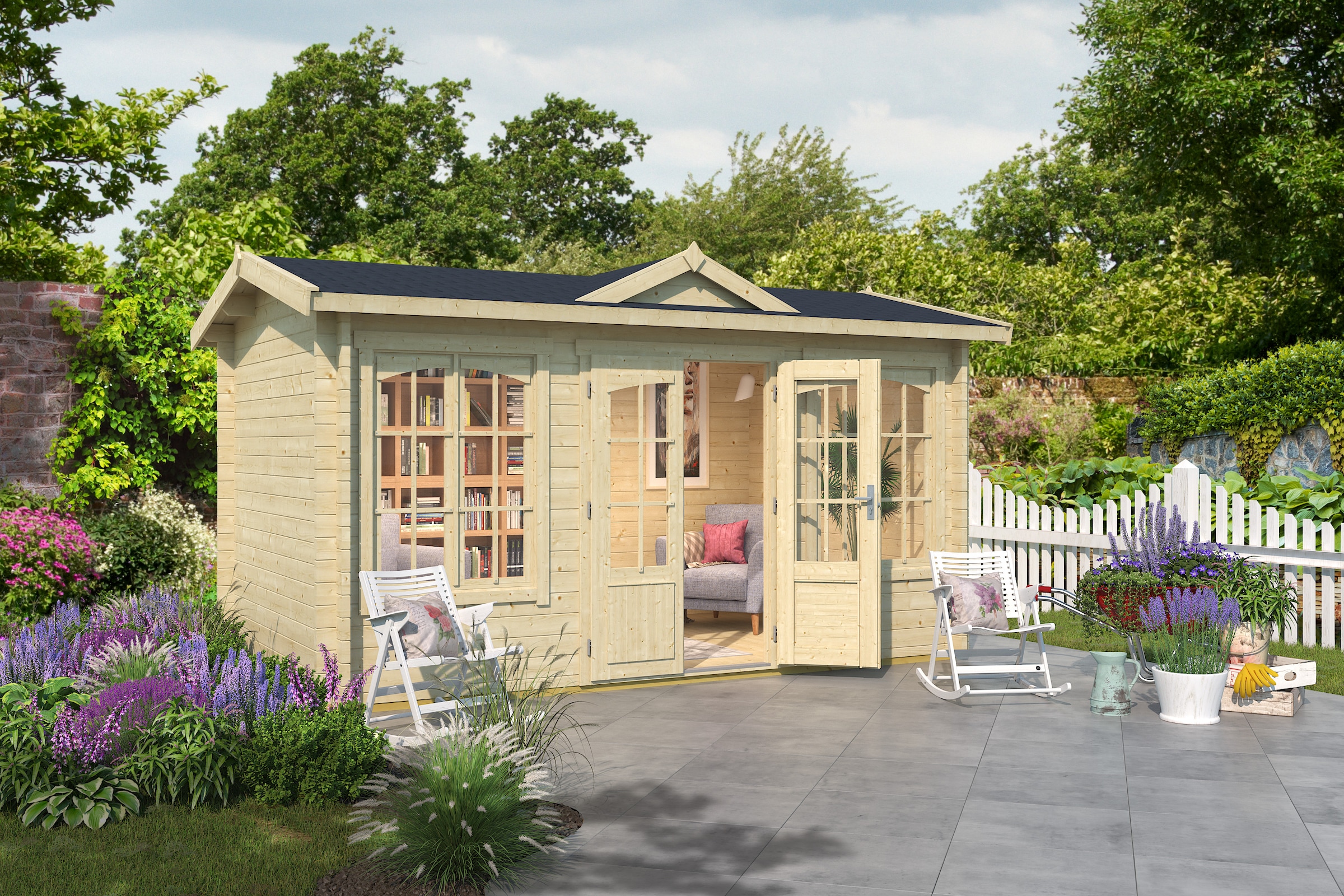 Nordic Holz Gartenhaus »KENSINGTON«