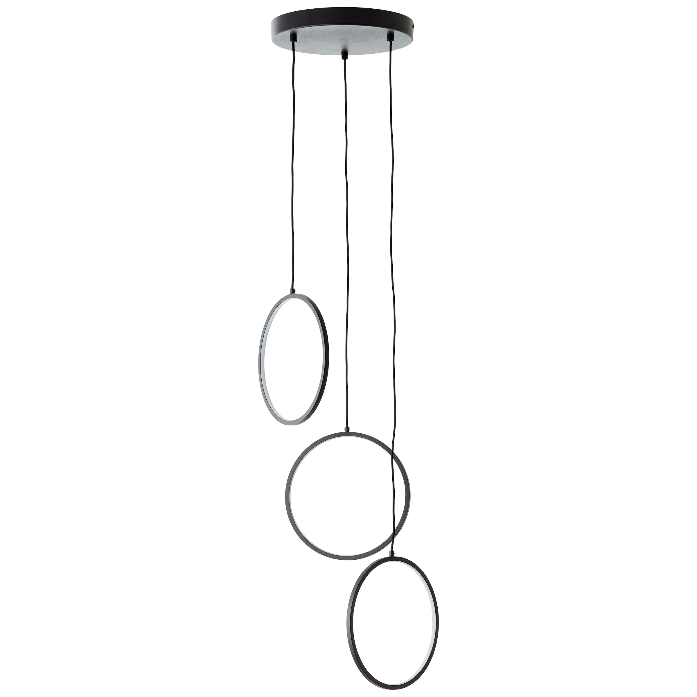 Brilliant LED Pendelleuchte »Chaumont«, schwarz lm, bestellen 150 Höhe Ausl. OTTO online 3100 cm, 45 cm, Aluminium, bei