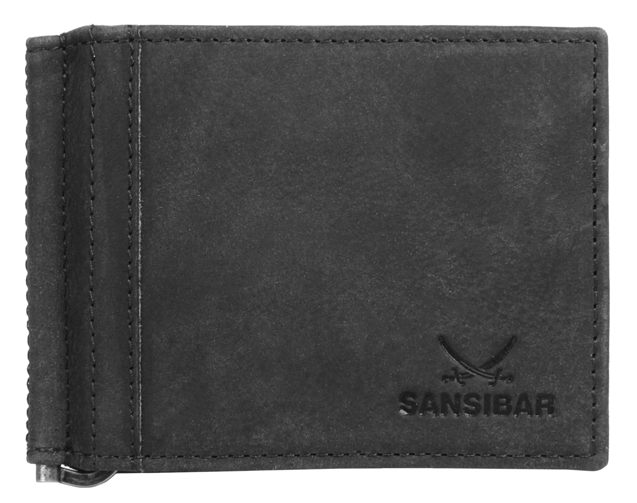 Sansibar Brieftasche, echt Leder