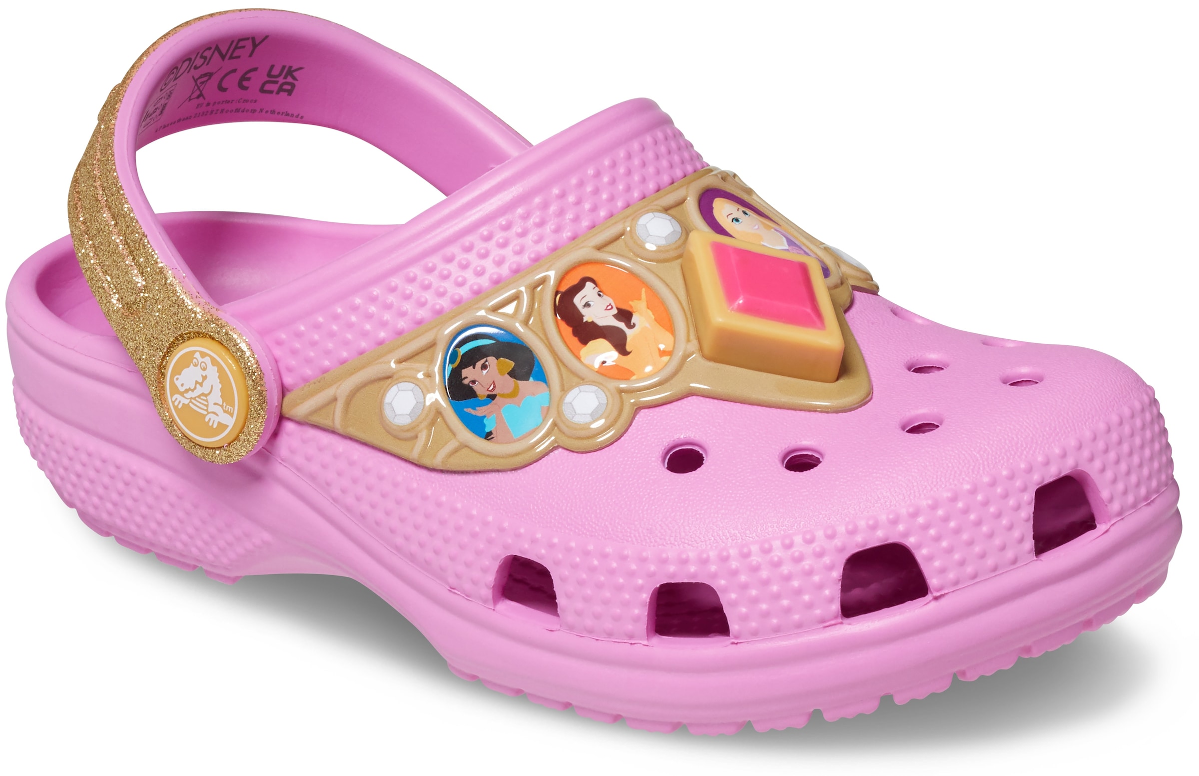 Crocs Clog »Classic Disney Princess Lights«, mit Glitzer-Riemen