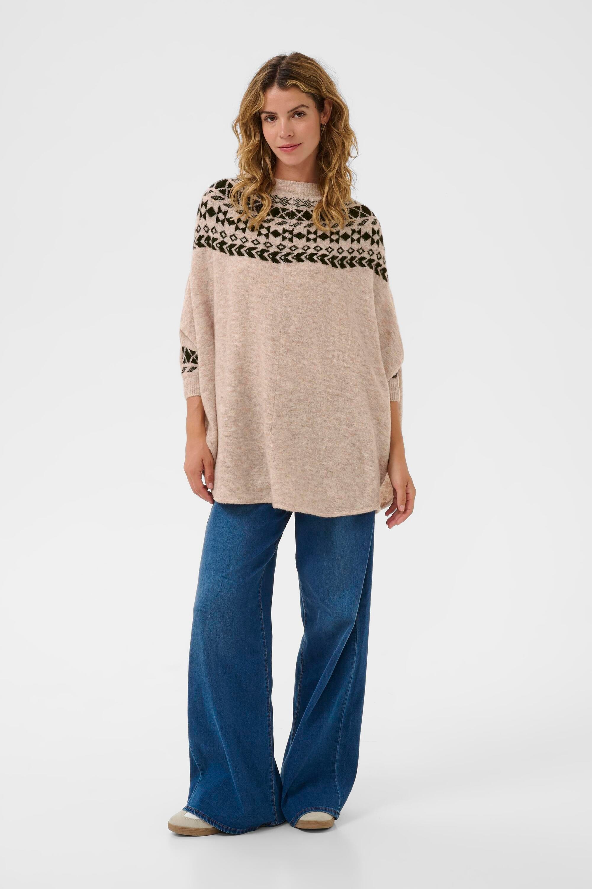 Cream Strickponcho »Damen Poncho CRCherrie«