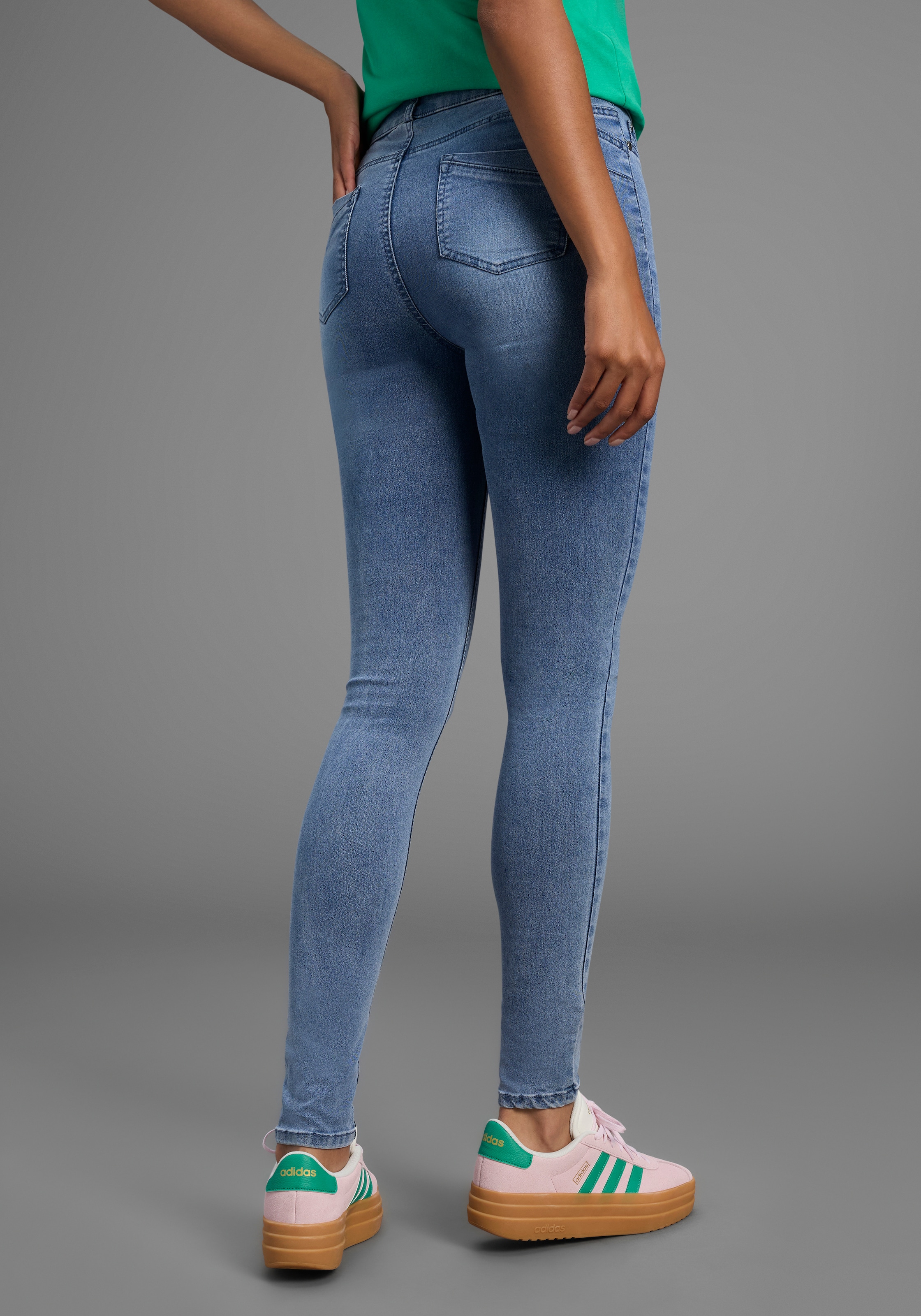 Arizona Skinny-fit-Jeans »Ultra Stretch«, skinny-fit, betonte Taille, shaping-Effekt, high Waist