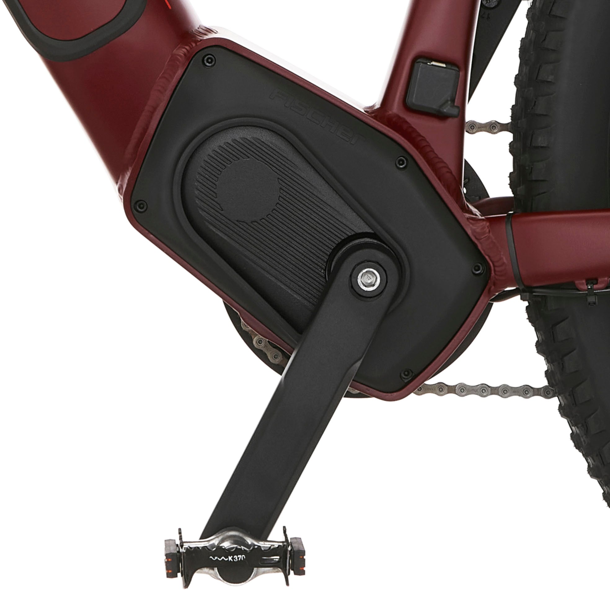 FISCHER Fahrrad E-Bike »MONTIS 7.0I 630«, 12 Gang, SRAM, SX 11-50, Mittelmotor 250 W, (Schloss), Pedelec, Elektrofahrrad für Damen u. Herren, MTB