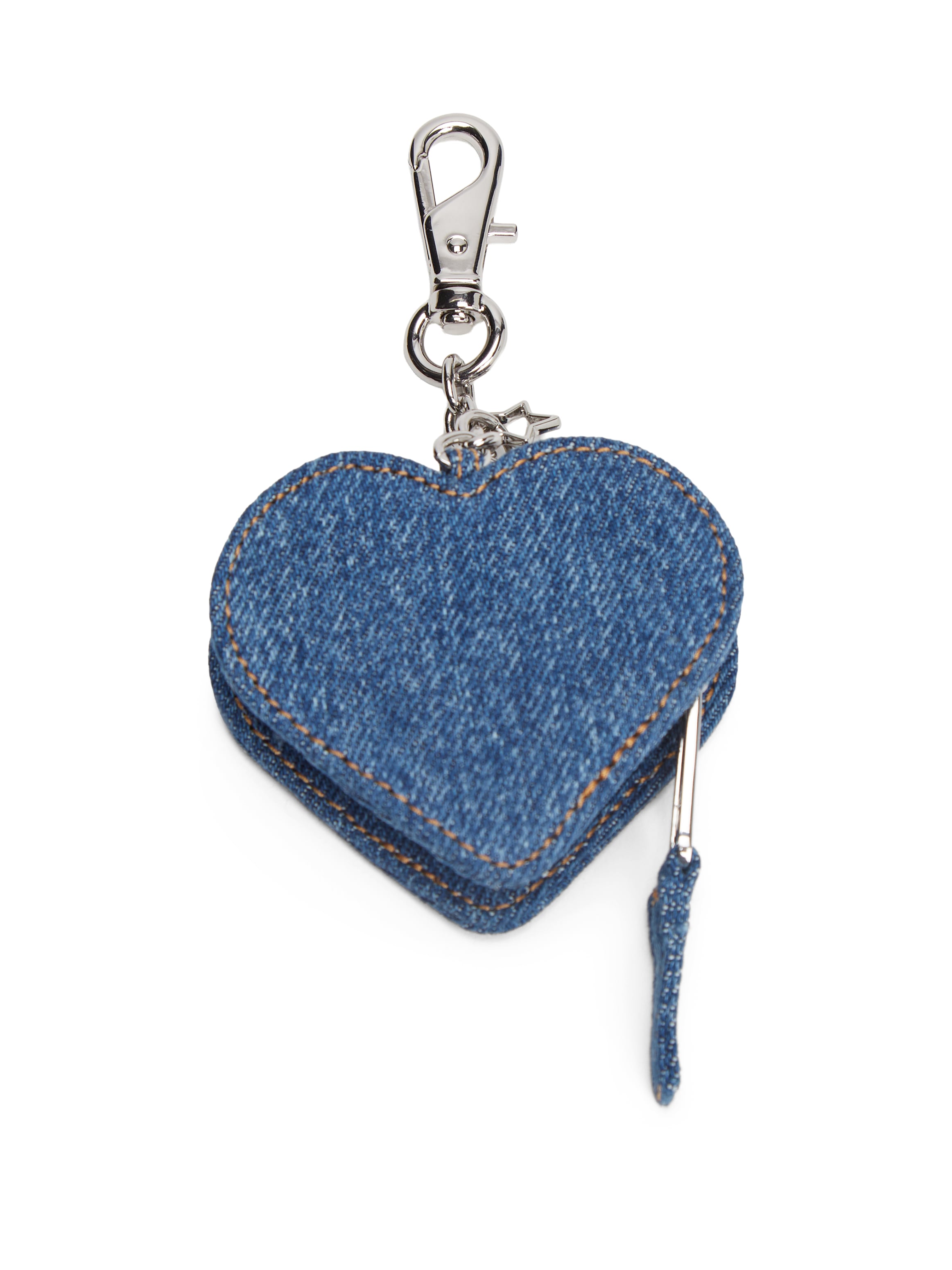 Tommy Jeans Geldbörse »TJW COOL DENIM HEART COIN PURSE« , Damen Mini Geldbeutel, Portmonnaie mit Reißverschluss