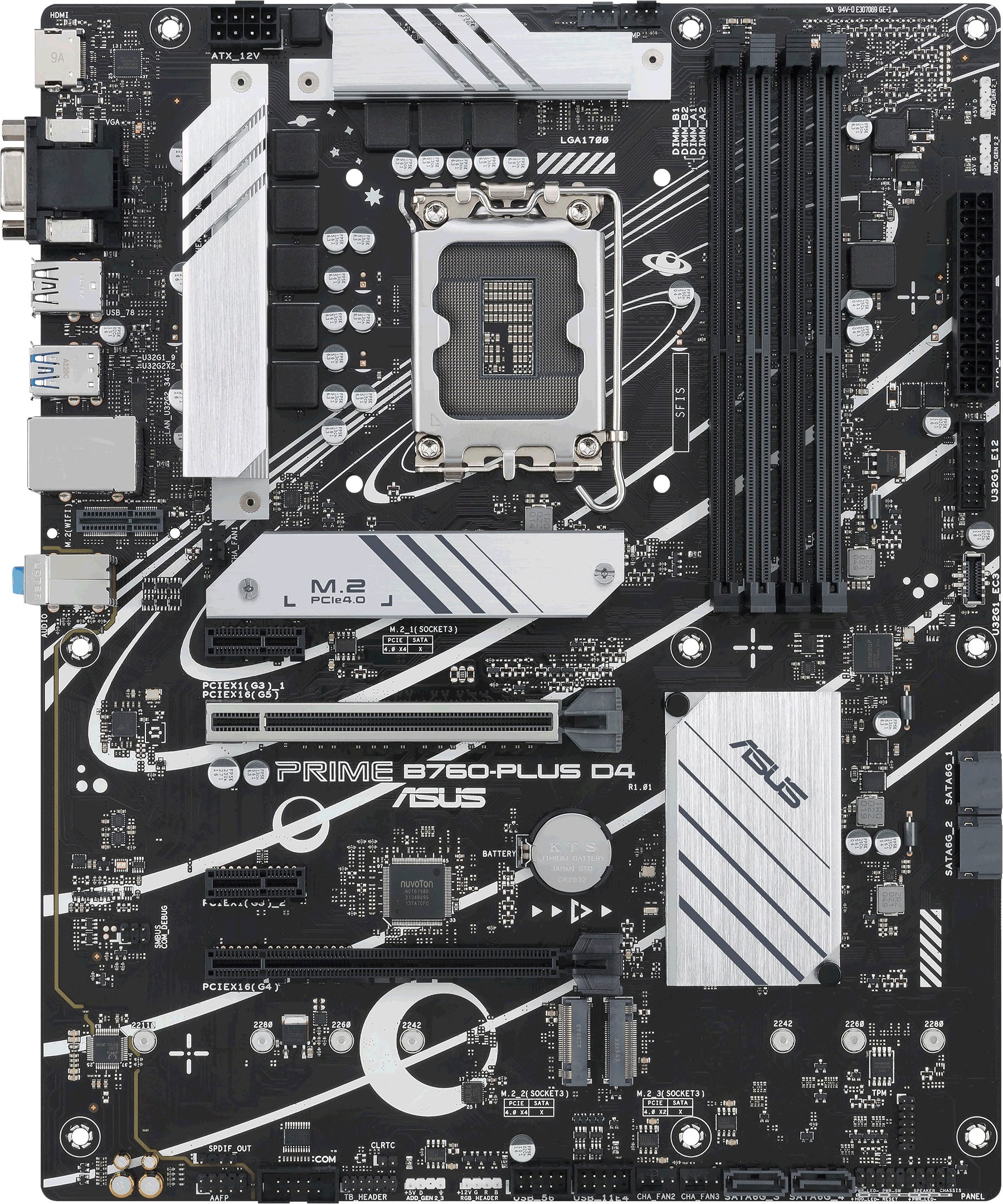 Mainboard »PRIME B760-PLUS D4«