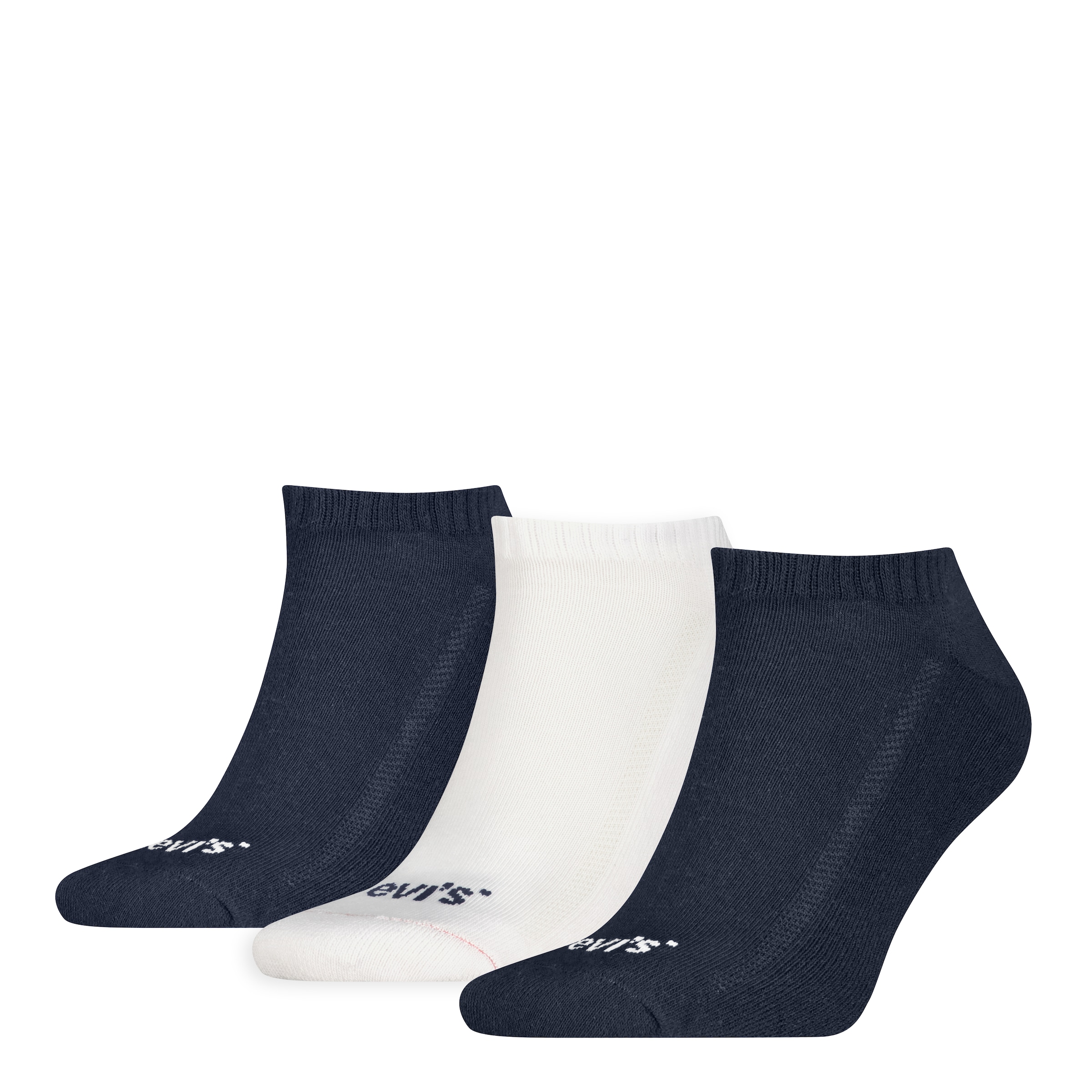 Levi's® Socken »LEVIS UNI LOW CUT ORANGE TAB 3P« 3 Paar, 