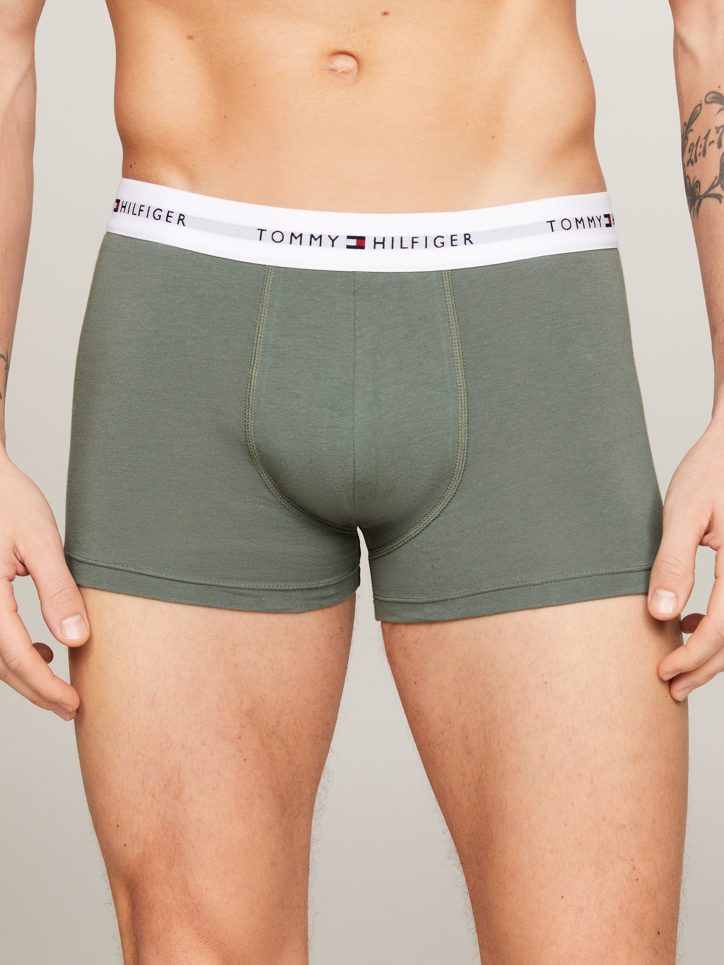 Tommy Hilfiger Underwear Trunk »3P TRUNK«, (Packung, 3 St., 3er), mit Logoschriftzug