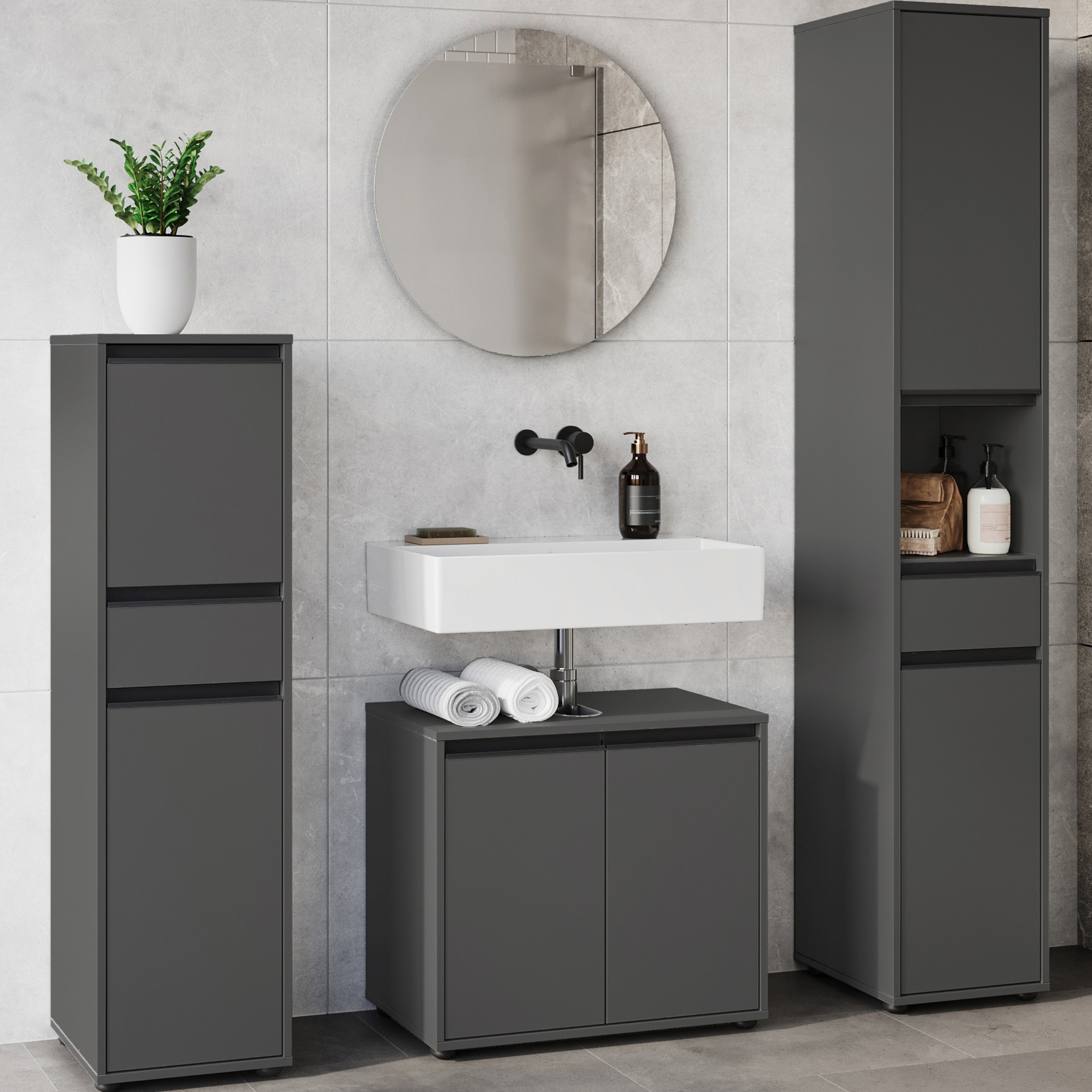 GERMANIA Badmöbel-Set »Lemont« 4 Stk. tlg.