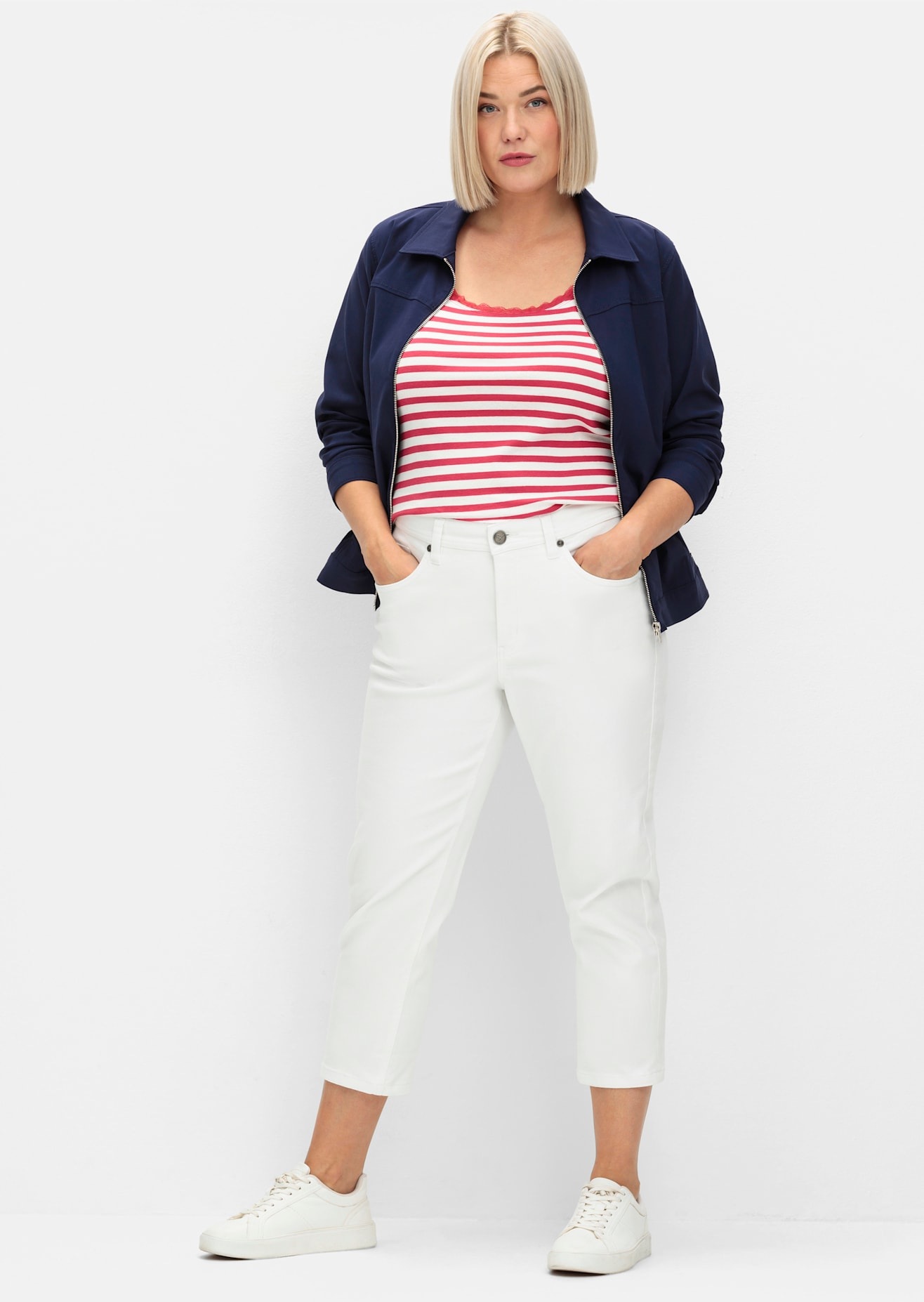 Sheego 7/8-Jeans, (1 tlg.)
