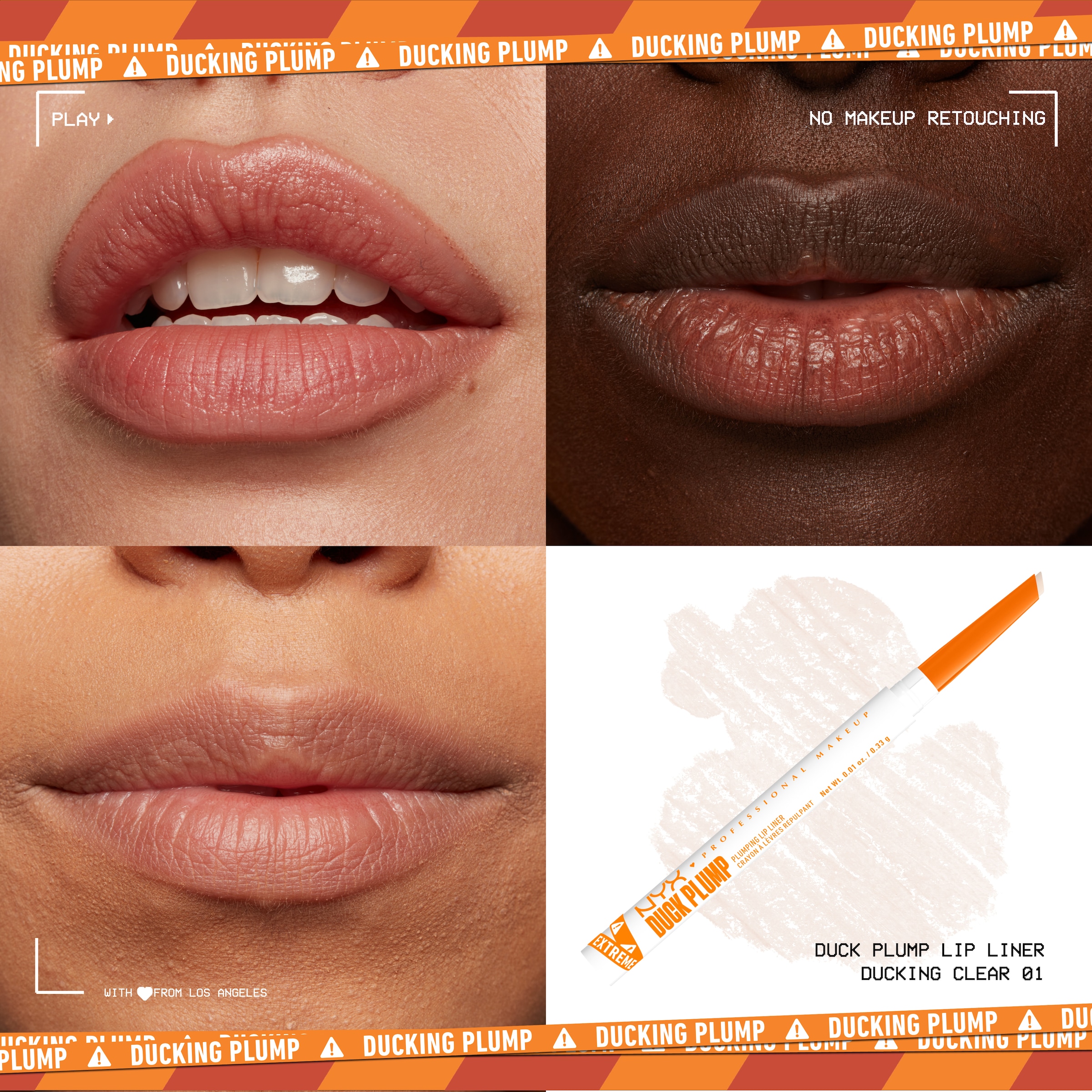NYX Lippenstift »Professional Makeup Duck Plump Plumping Lip Liner Lippenkonturenstift«