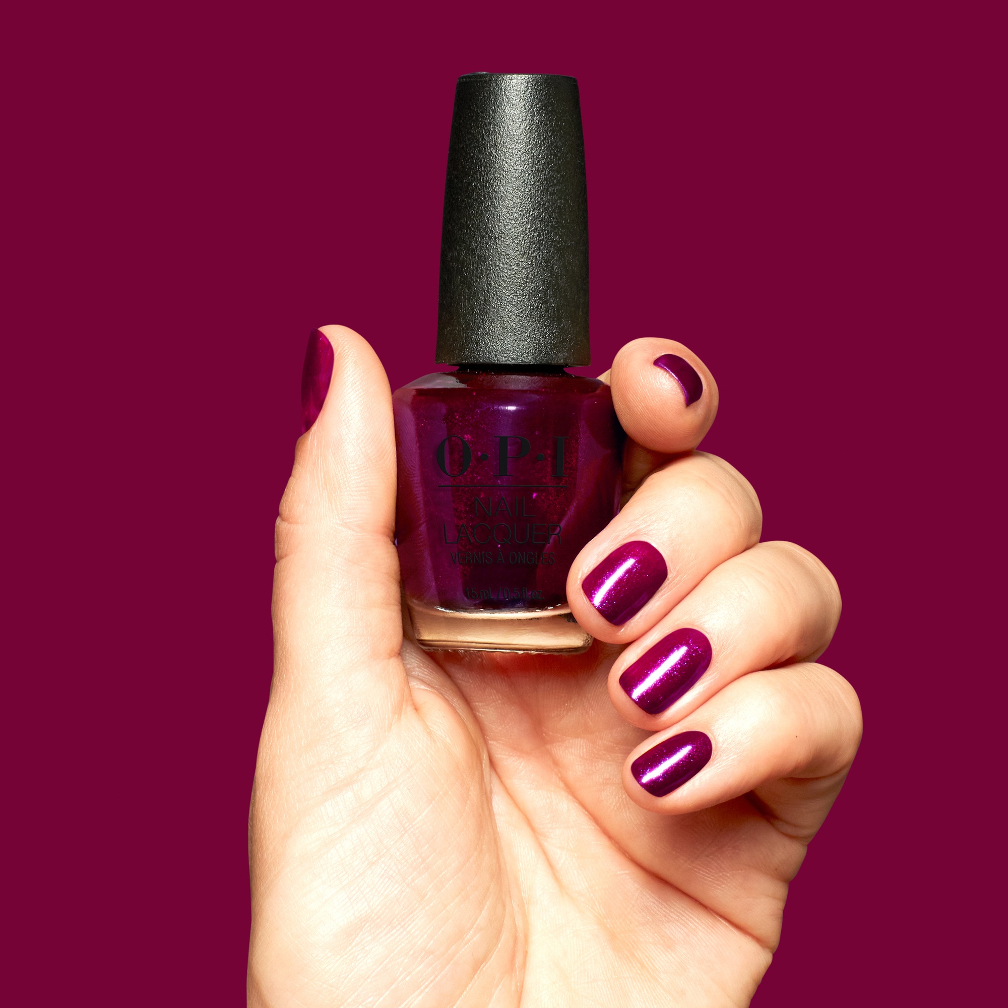 OPI Nagellack »Nail Lacquer« schnelltrocknend, glänzend, glattes Finish, wischfest, hohe Deckkraft