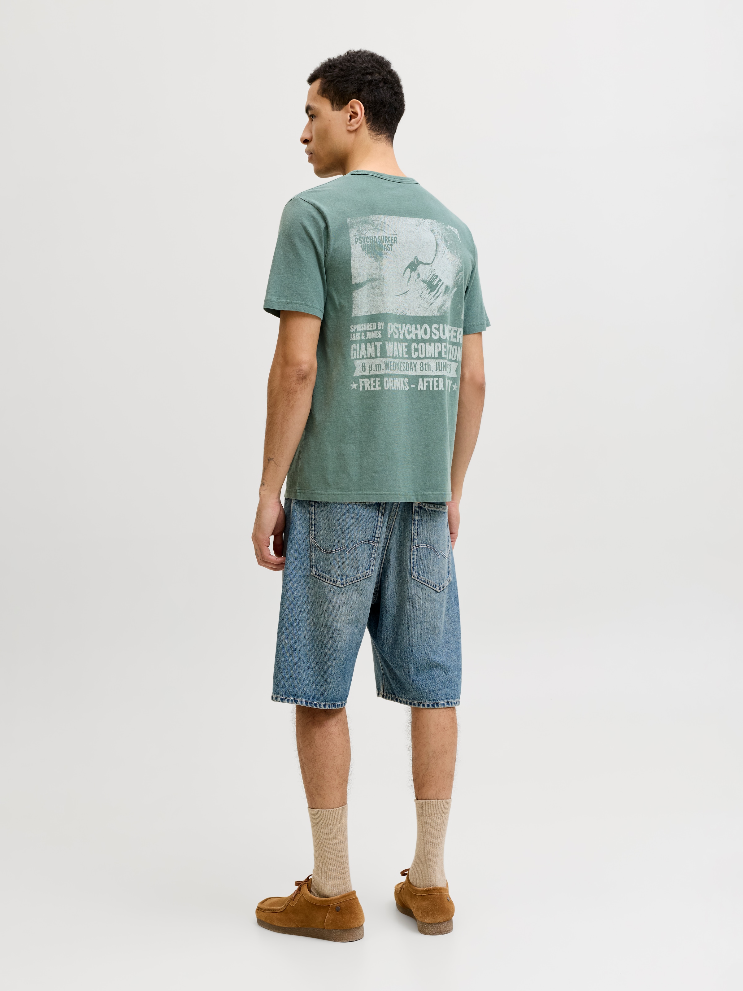 Jack & Jones T-Shirt »JPRBLUMAXWELL SS TEE« mit Print