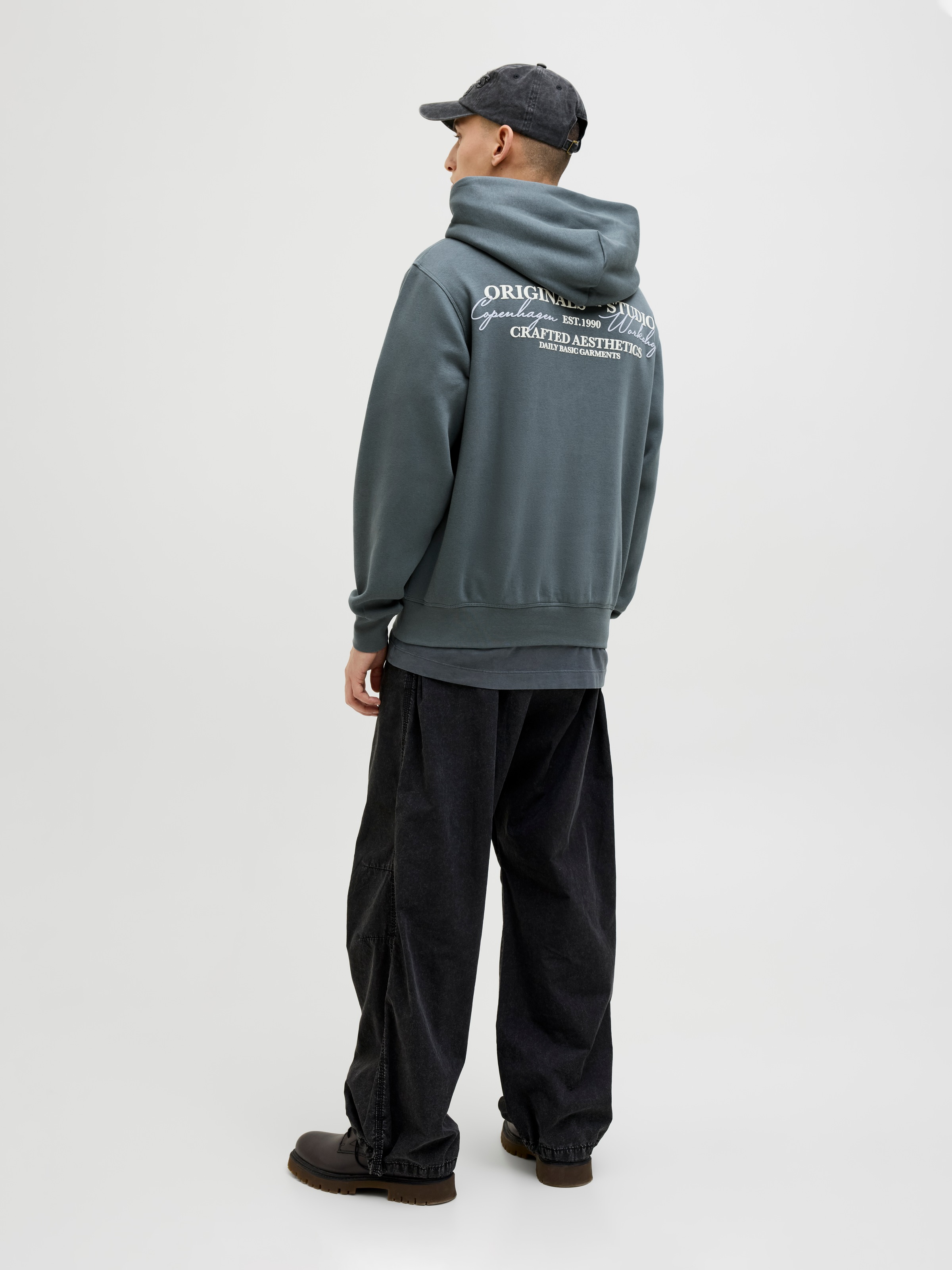 Jack & Jones Kapuzensweatshirt »JORISLINGTON BACK SWEAT HOOD SN«