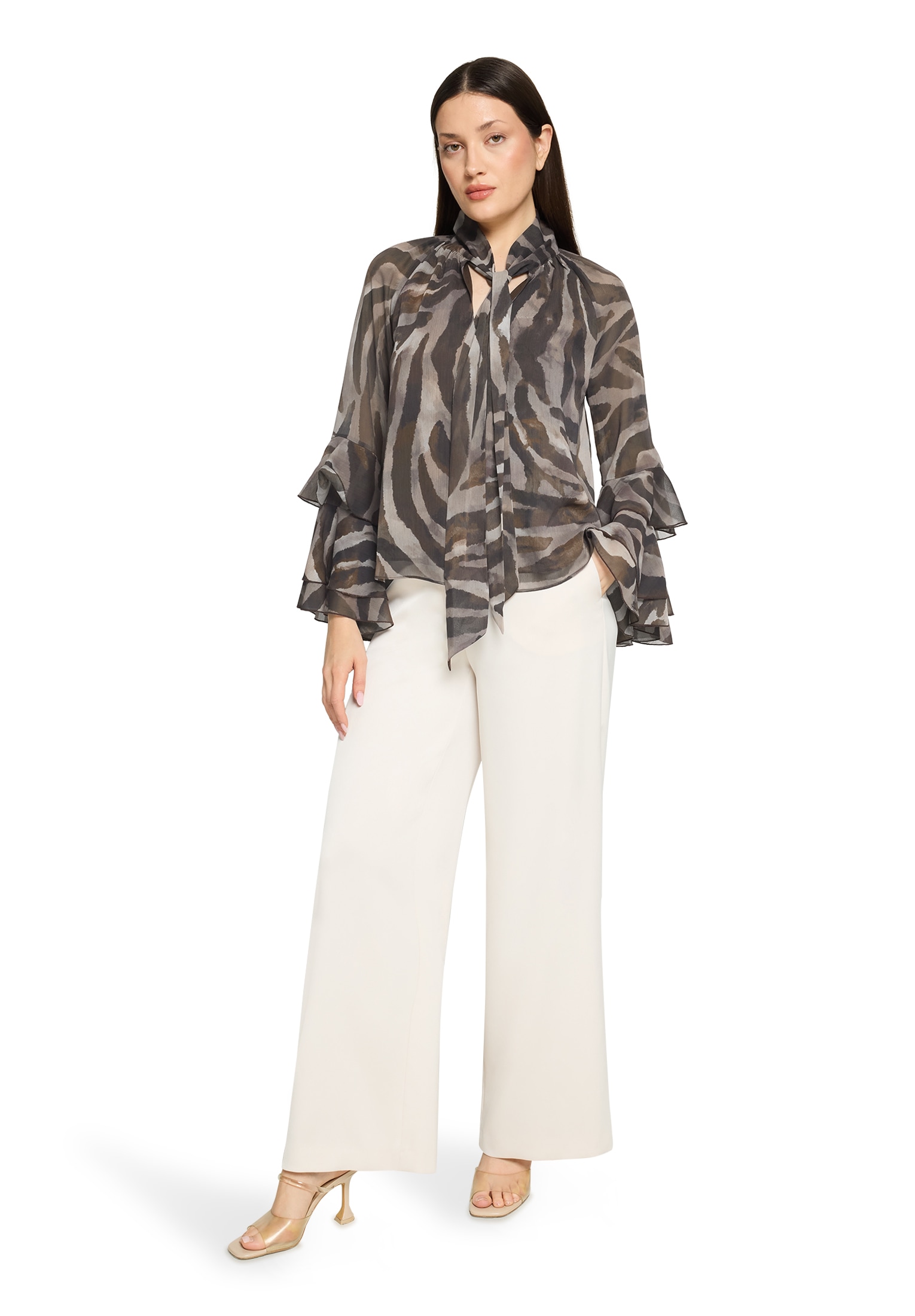 Vera Mont Chiffonbluse »Chiffonbluse mit Volant«