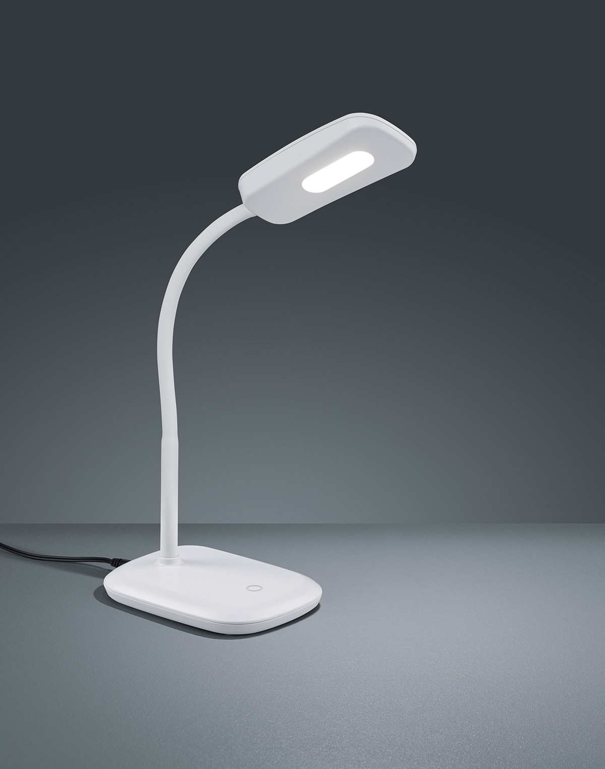 TRIO Leuchten LED Tischleuchte »Boa«, 1 flammig-flammig, Schreibtischlampe,  weiß, Touch Dimmer, warmweiß, verstellbarer Flexarm kaufen bei OTTO