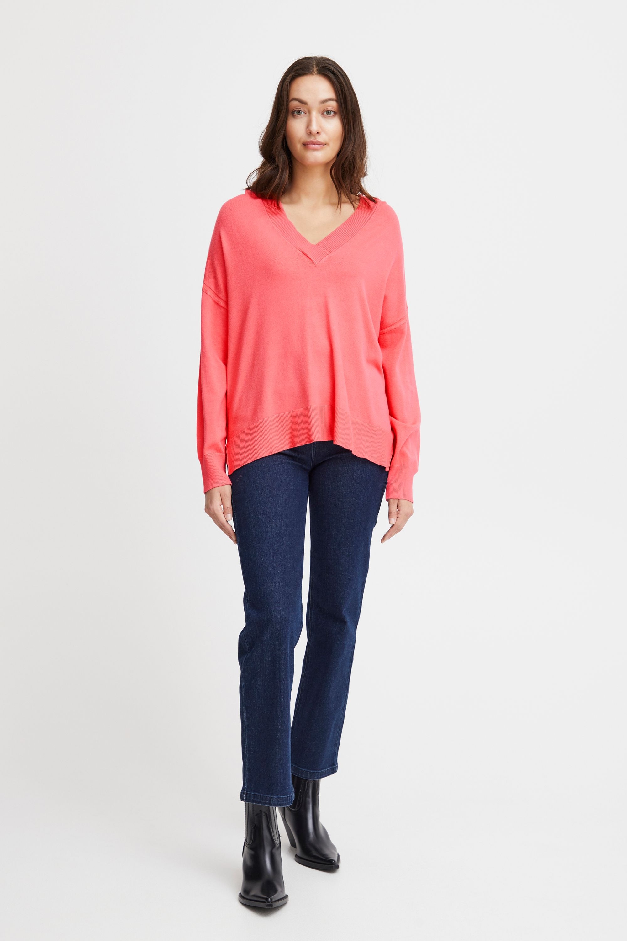 fransa Strickpullover »Strickpullover FRBlume«