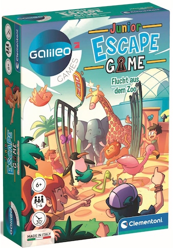 Spiel »Galileo, Escape Game Junior Flucht aus dem Zoo«