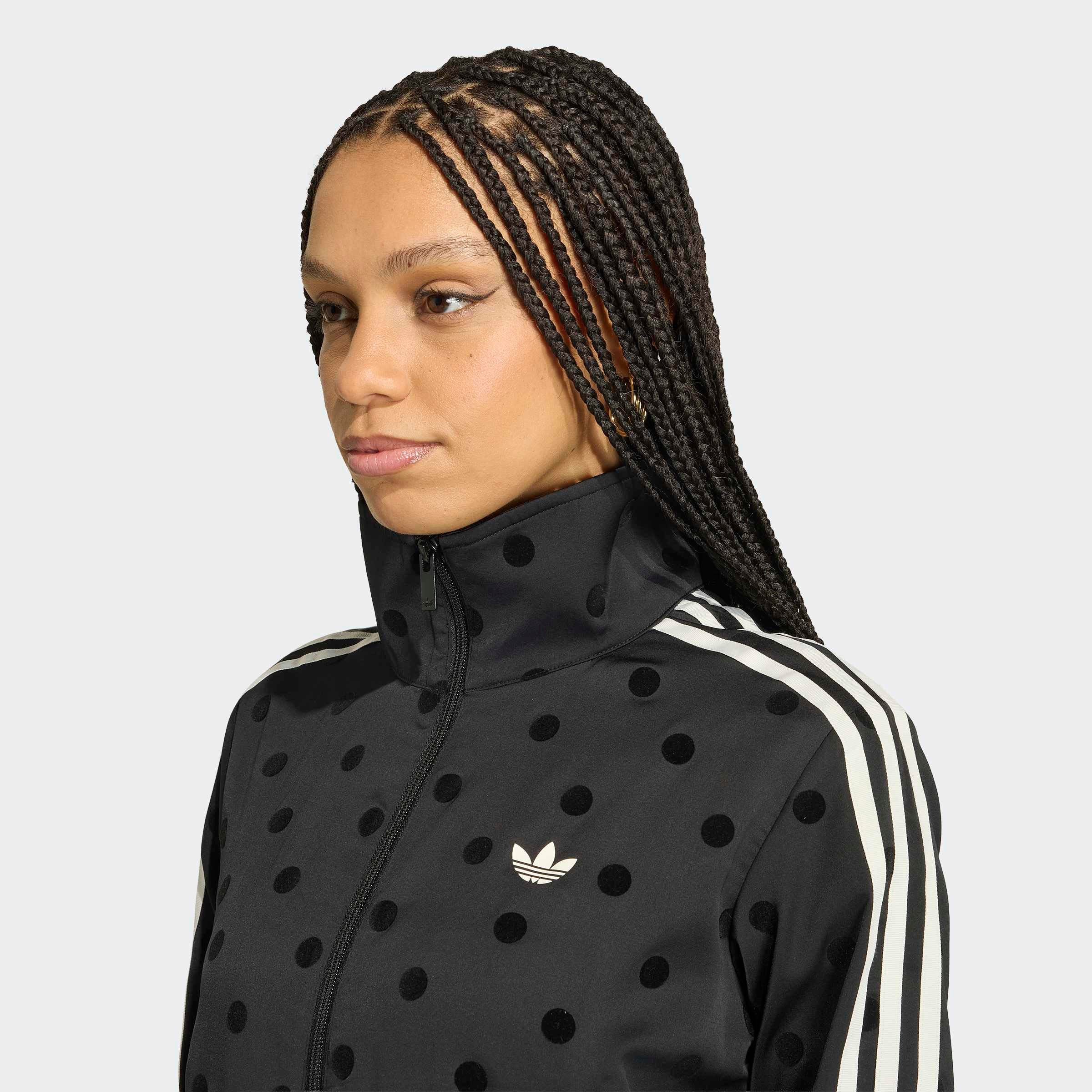 adidas Originals Trainingsjacke »SATIN POLKA-DOTS TT TRACK«