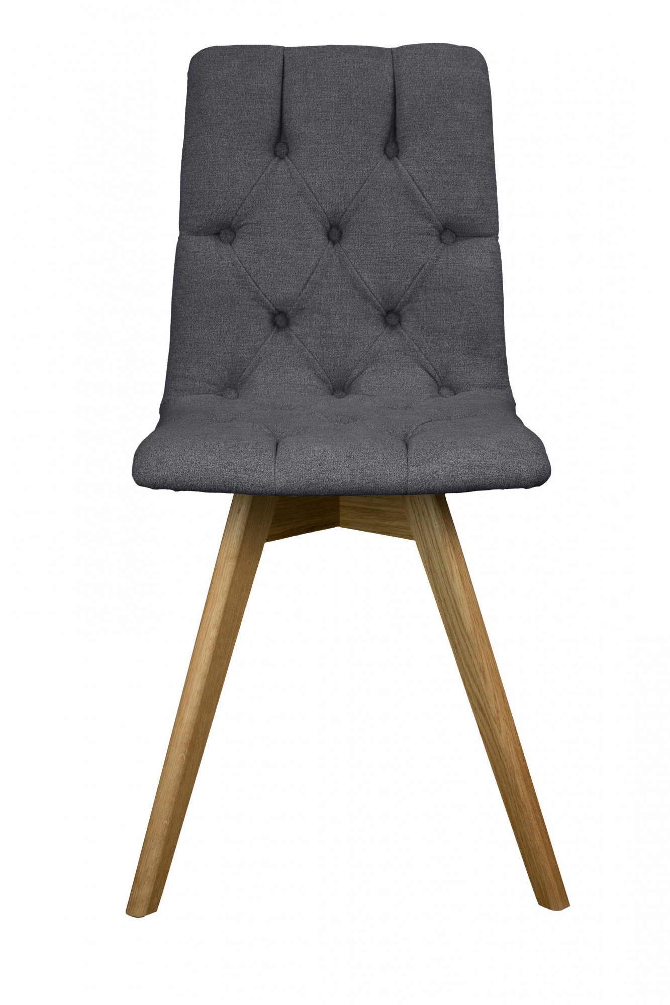 andas Esszimmerstuhl »Rania« (Set) 2 Stk.Massivholzgestell, mit Knopfheftung