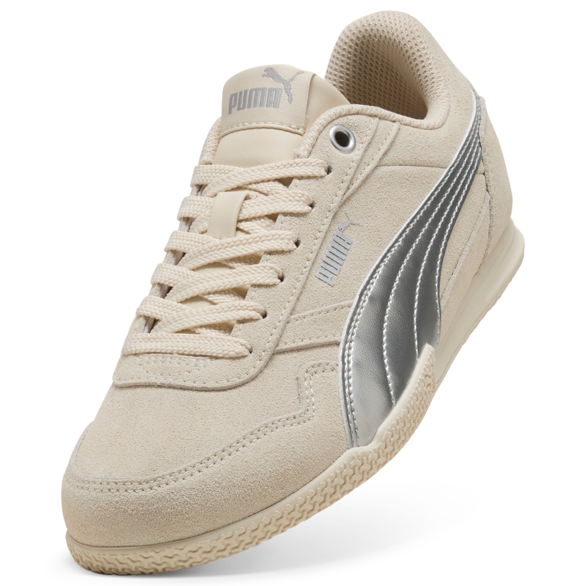 PUMA Sneaker »BELLA DONNA SD METALLIC JR«  für Freizeit- und Sportaktivitäten, mit Textil-Innenmaterial