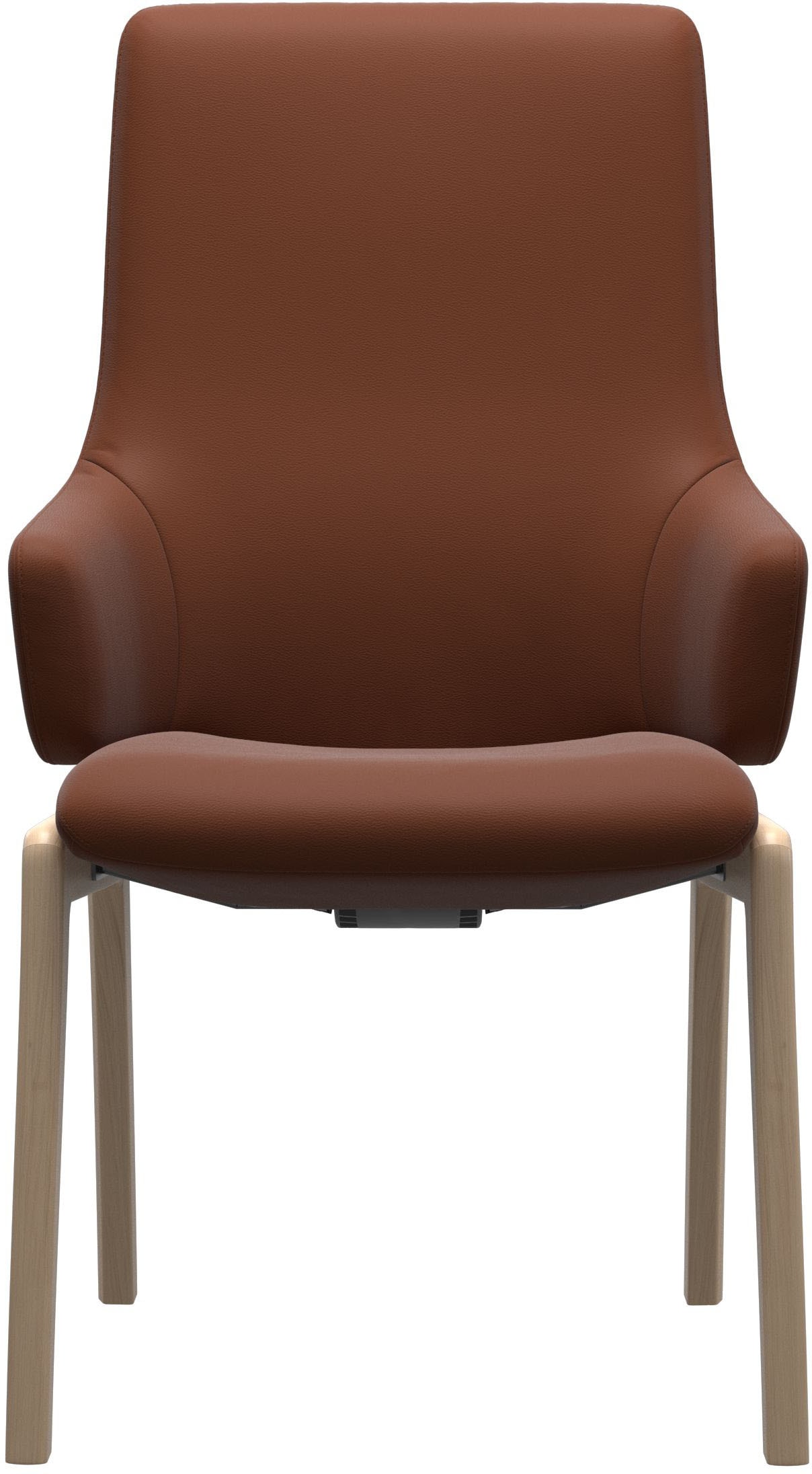 Stressless® Polsterstuhl »Laurel«, Leder PALOMA, High Back mit Armlehne, Größe L, mit abgerundeten Beinen in Walnuss