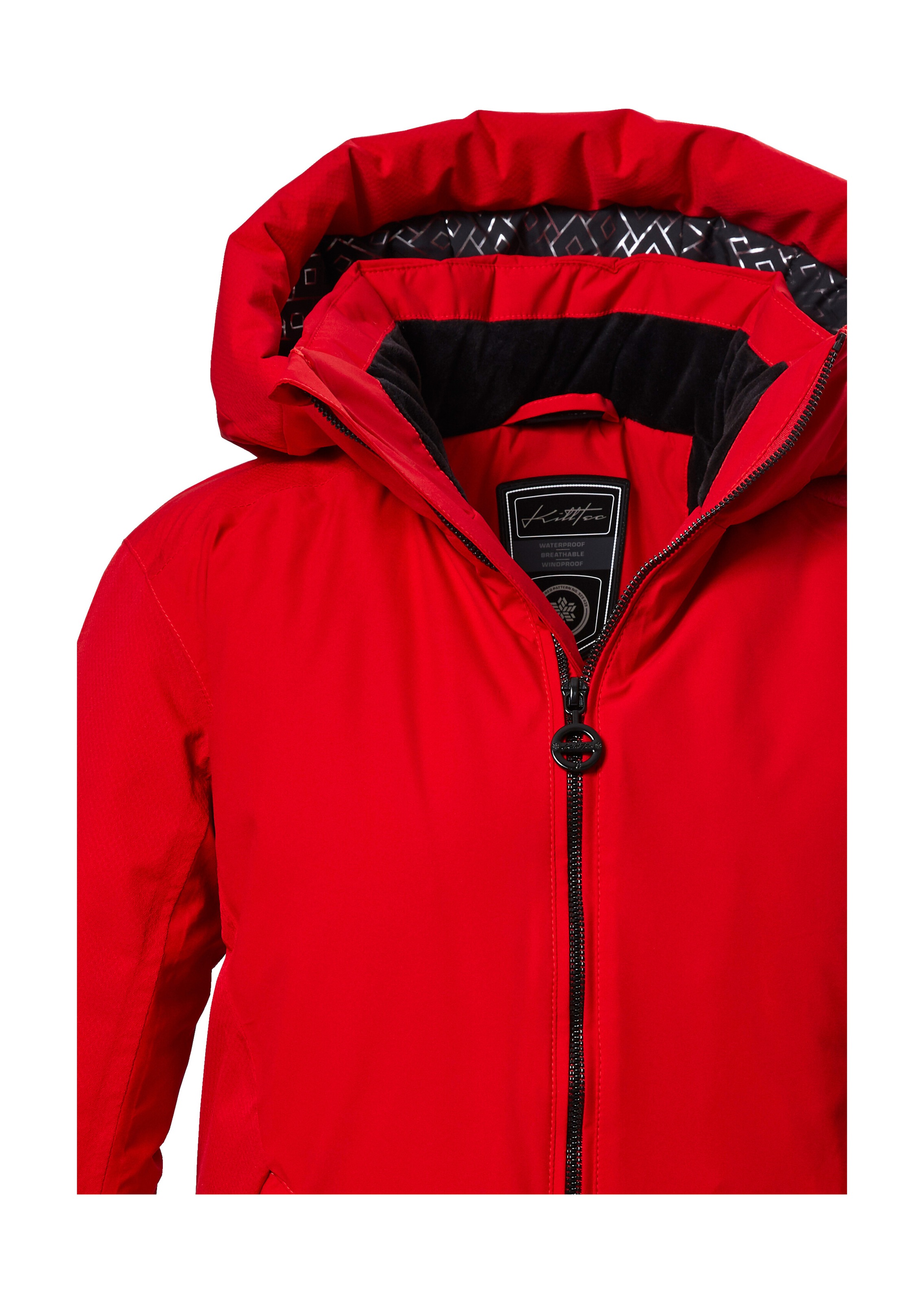 Killtec Skijacke »KSW 103 WMN SKI JCKT«, Wasserdichte Damenjacke mit abnehmbarer Kapuze und Schneefang