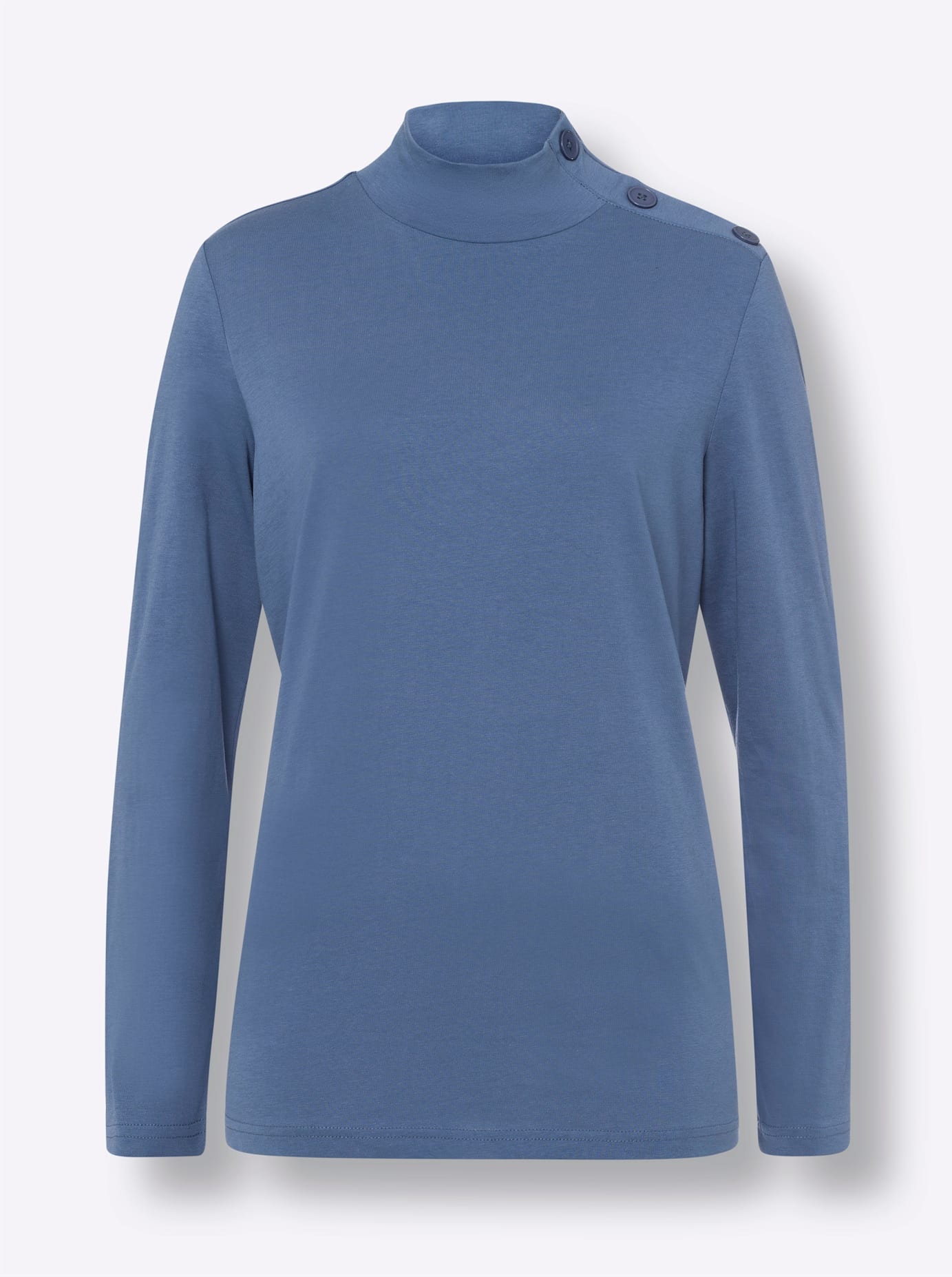 Classic Basics Langarmshirt »Stehkragen-Shirt« 1 Stk.