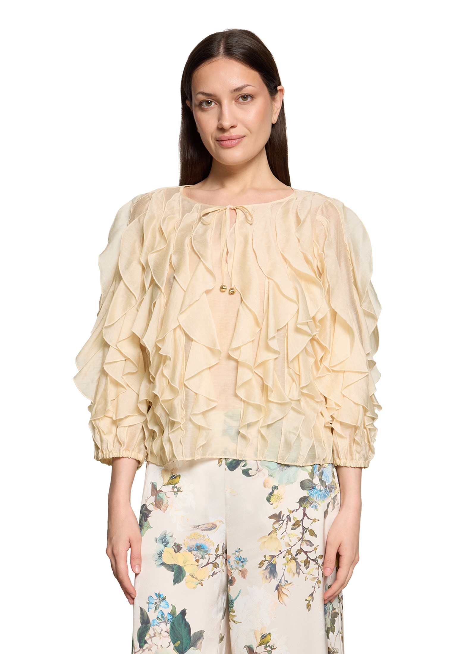 Vera Mont Chiffonbluse »Chiffonbluse mit Volant«