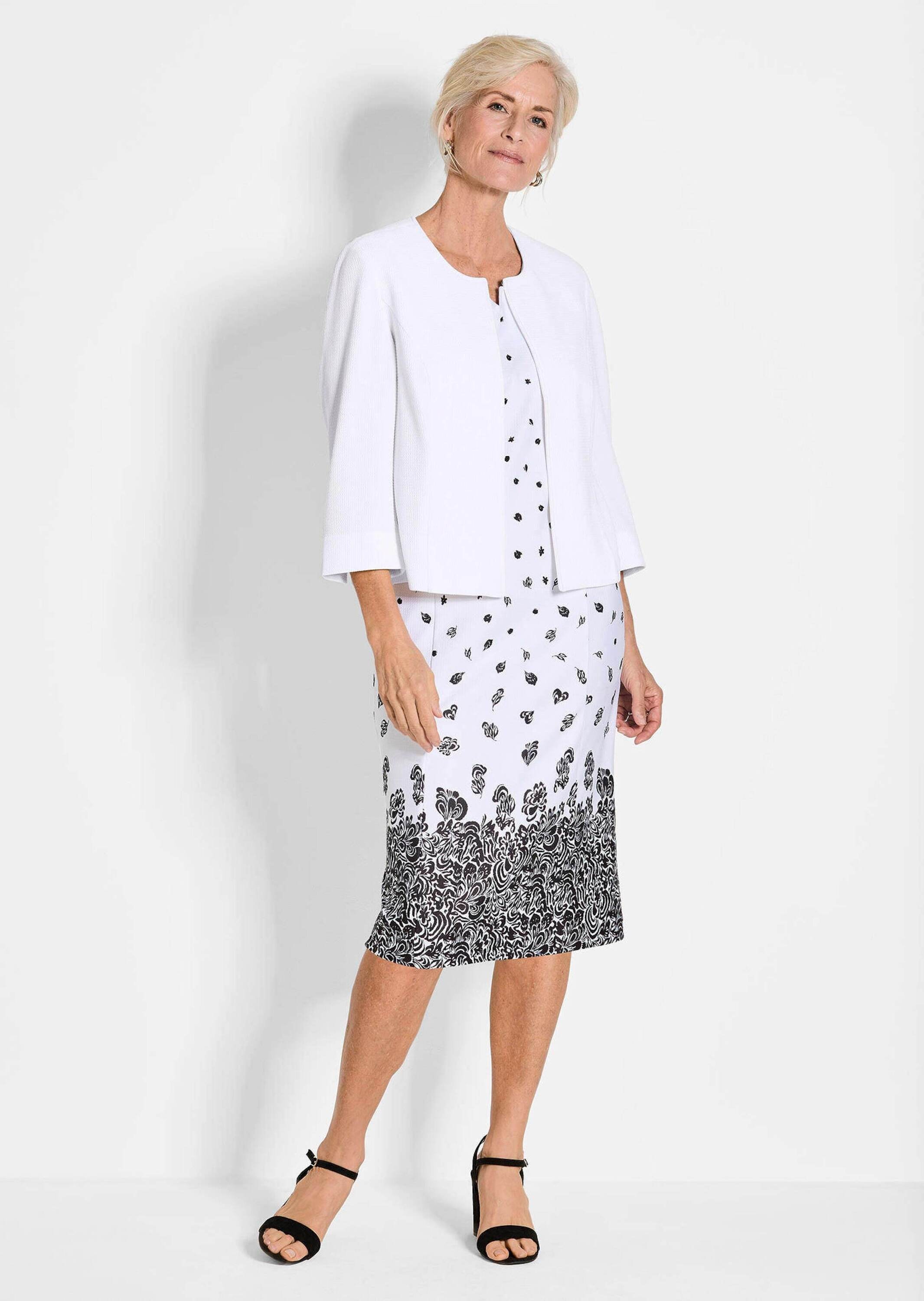 GOLDNER Jackenblazer »Eleganter Jersey-Kurzblazer«