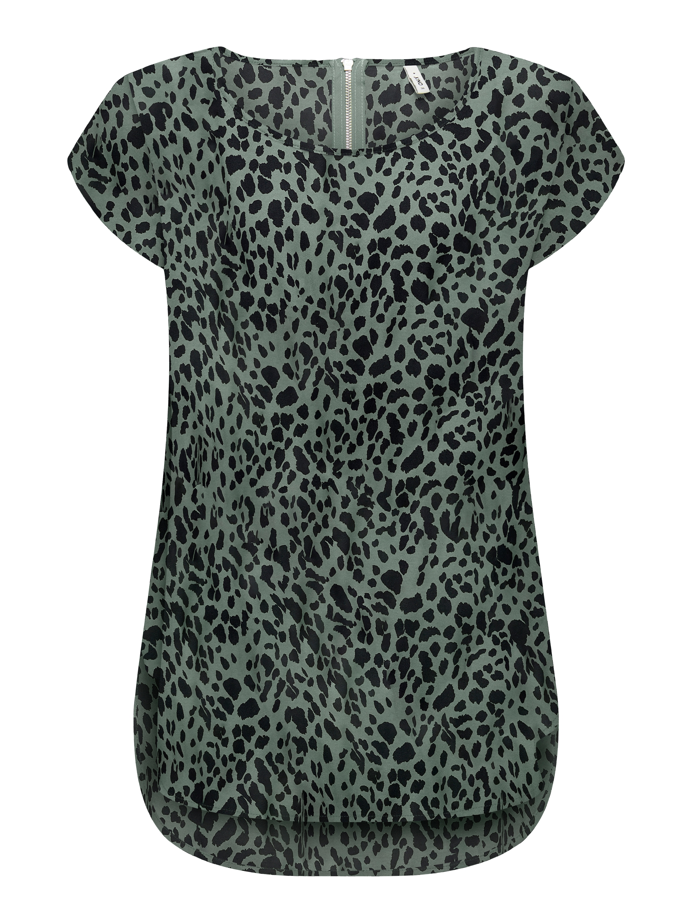 ONLY Shirtbluse »ONLVIC S/S AOP TOP NOOS PTM«, mit Allover Druck