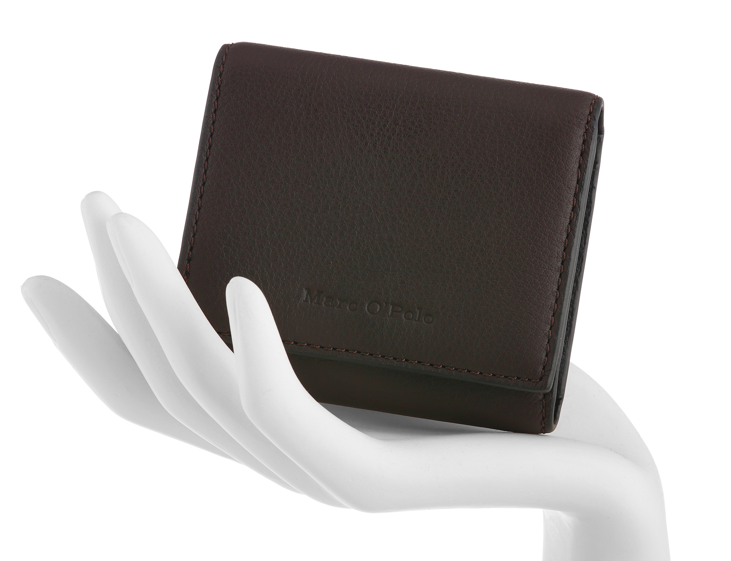 Marc O'Polo Accessories Geldbörse »JUDIS« Geldbeutel, Portemonnaie mit Druckknopfverschluss