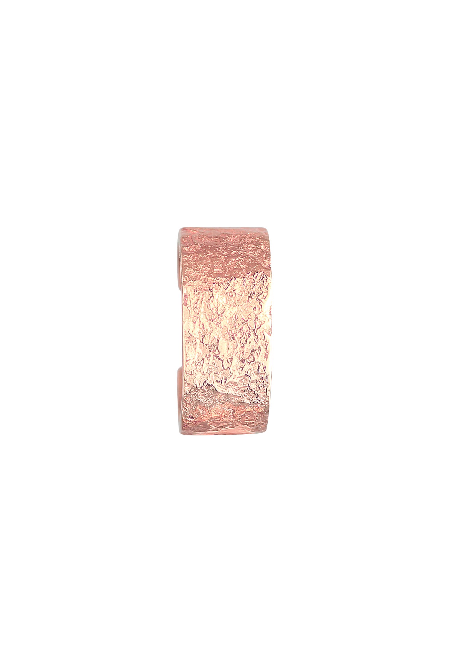 Elli Ohrklemme »Ohrringe Earcuff Breit Basic Gehämmert 925 Silber«