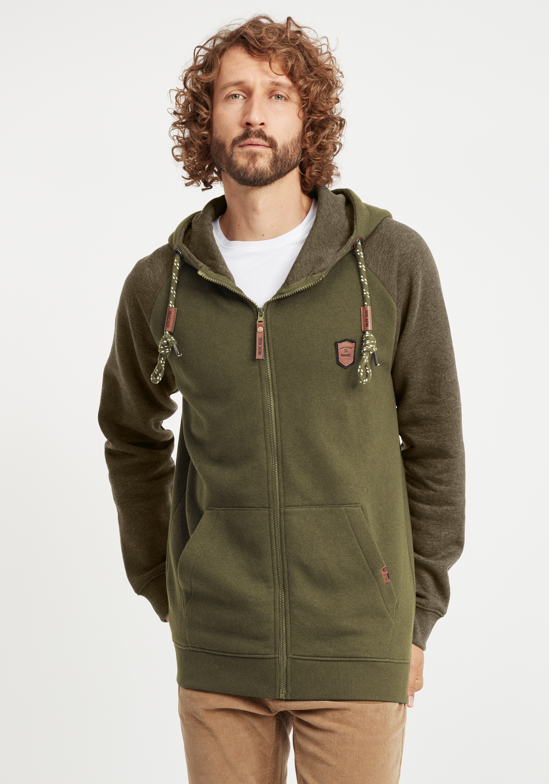 Indicode Kapuzensweatjacke »Kapuzensweatjacke IDTerence«