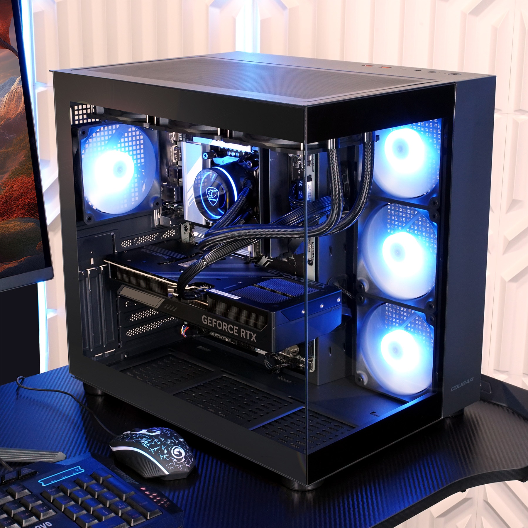 Cougar Gaming-PC »FV150 BK 7551«, Windows 11, DDR5 RAM
