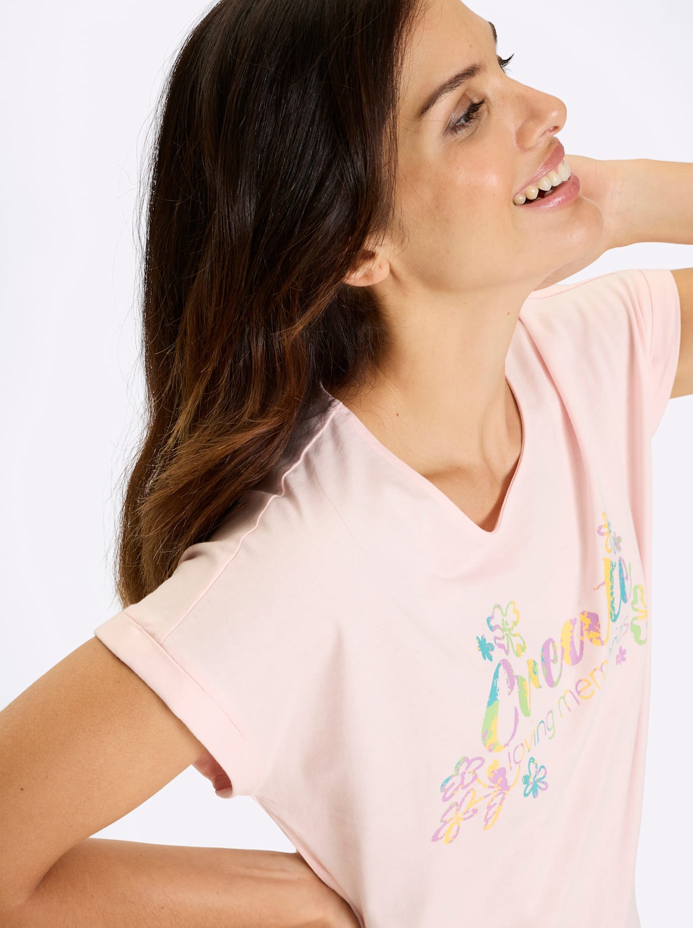 Classic Basics Rundhalsshirt »Kurzarm-Shirt« 1 tlg.