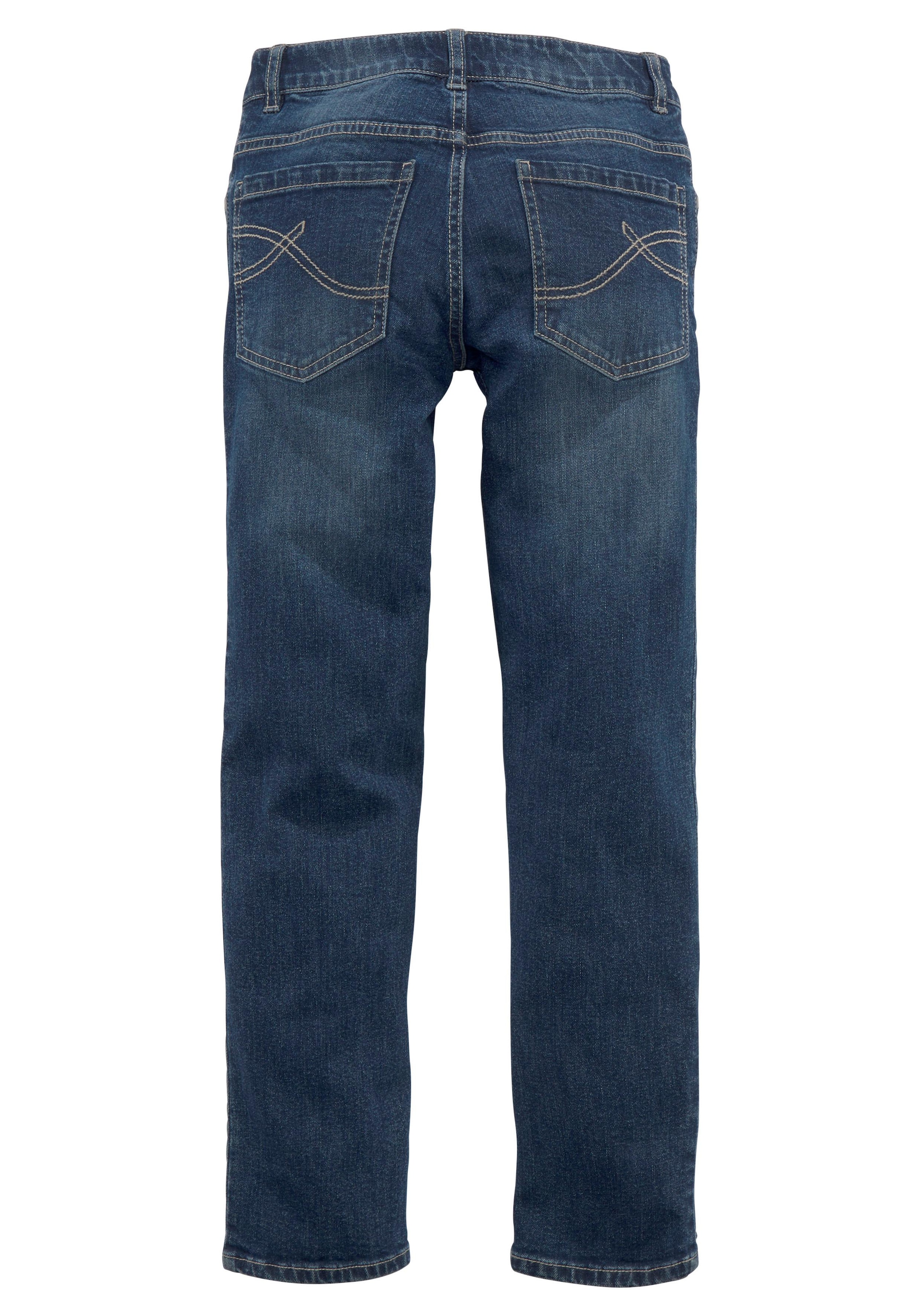 KIDSWORLD Stretch-Jeans »für Jungen«, mit schmalem Bein